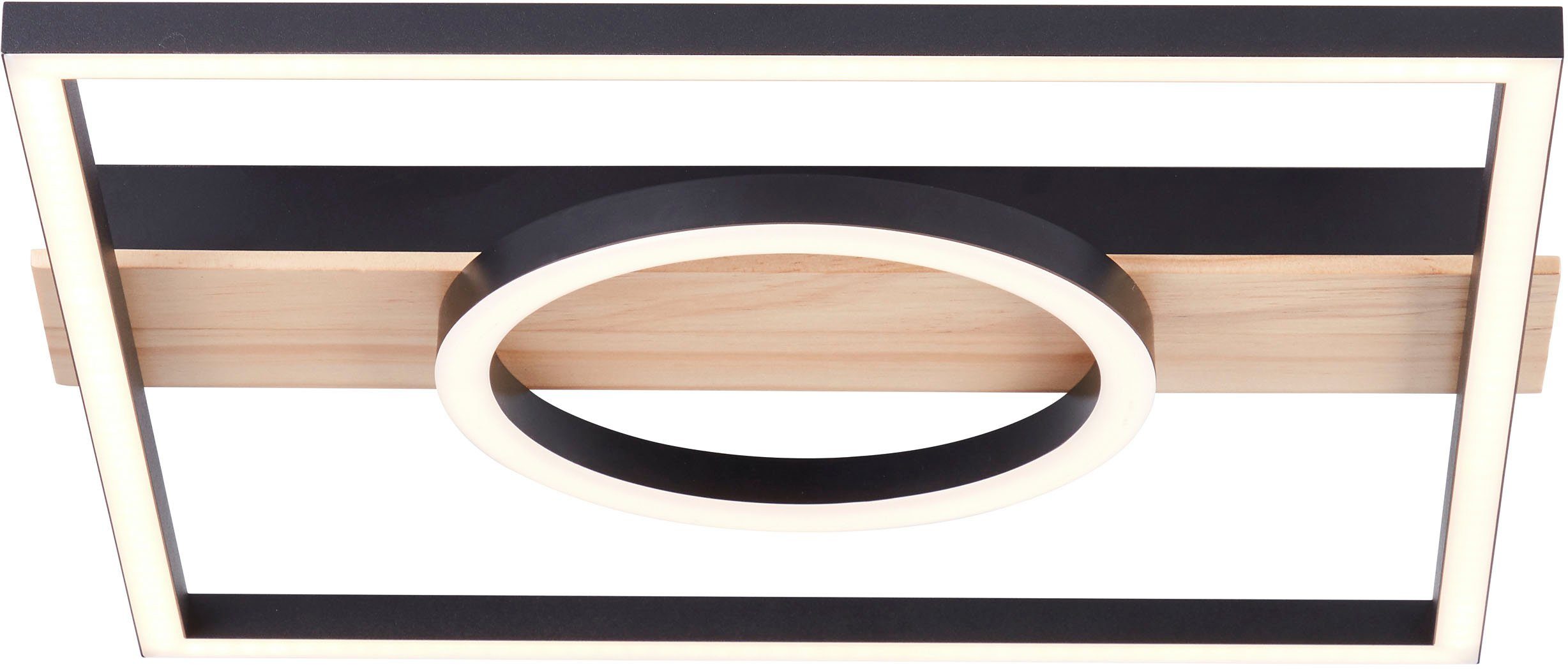 my home LED Deckenleuchte Lysann Deckenlampe, LED fest integriert, Warmweiß günstig online kaufen