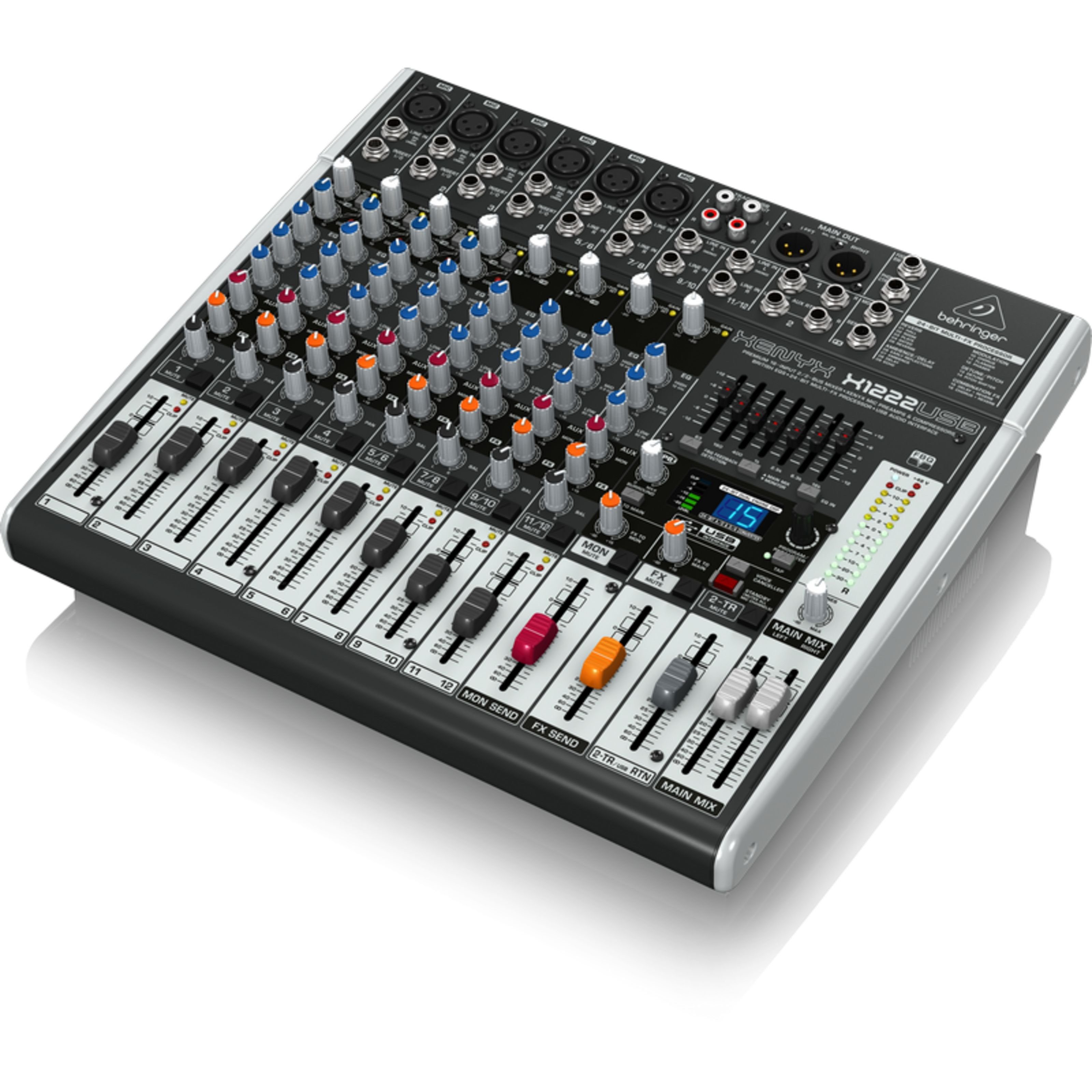 Behringer Mischpult, (XENYX X1222USB, PA Mischpulte, Analog Mixer), XENYX X1222USB - Analogmixer