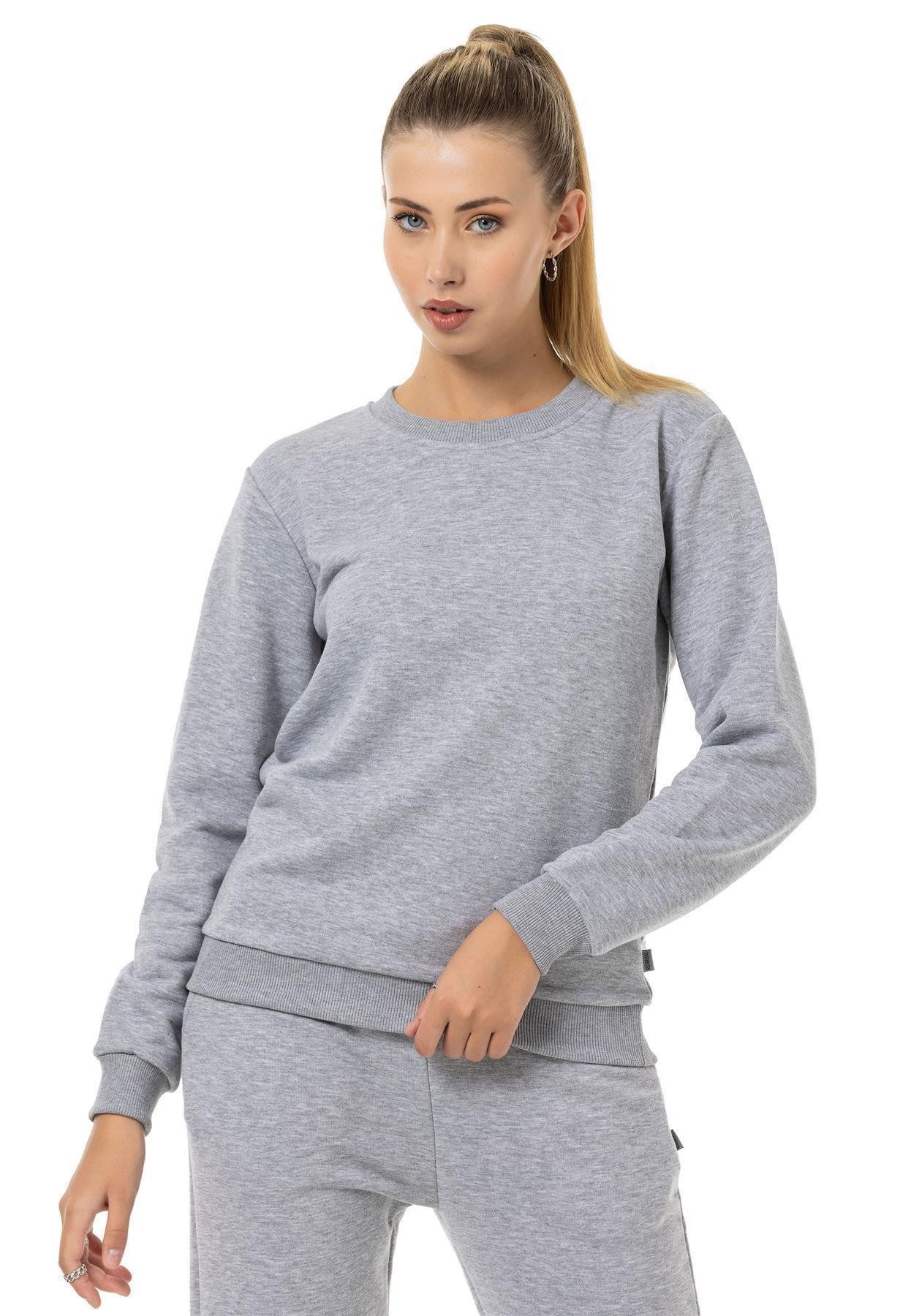 RedBridge Jogginganzug Sweatshirt mit Sweatpant Premium Basic (Set, 2-tlg)