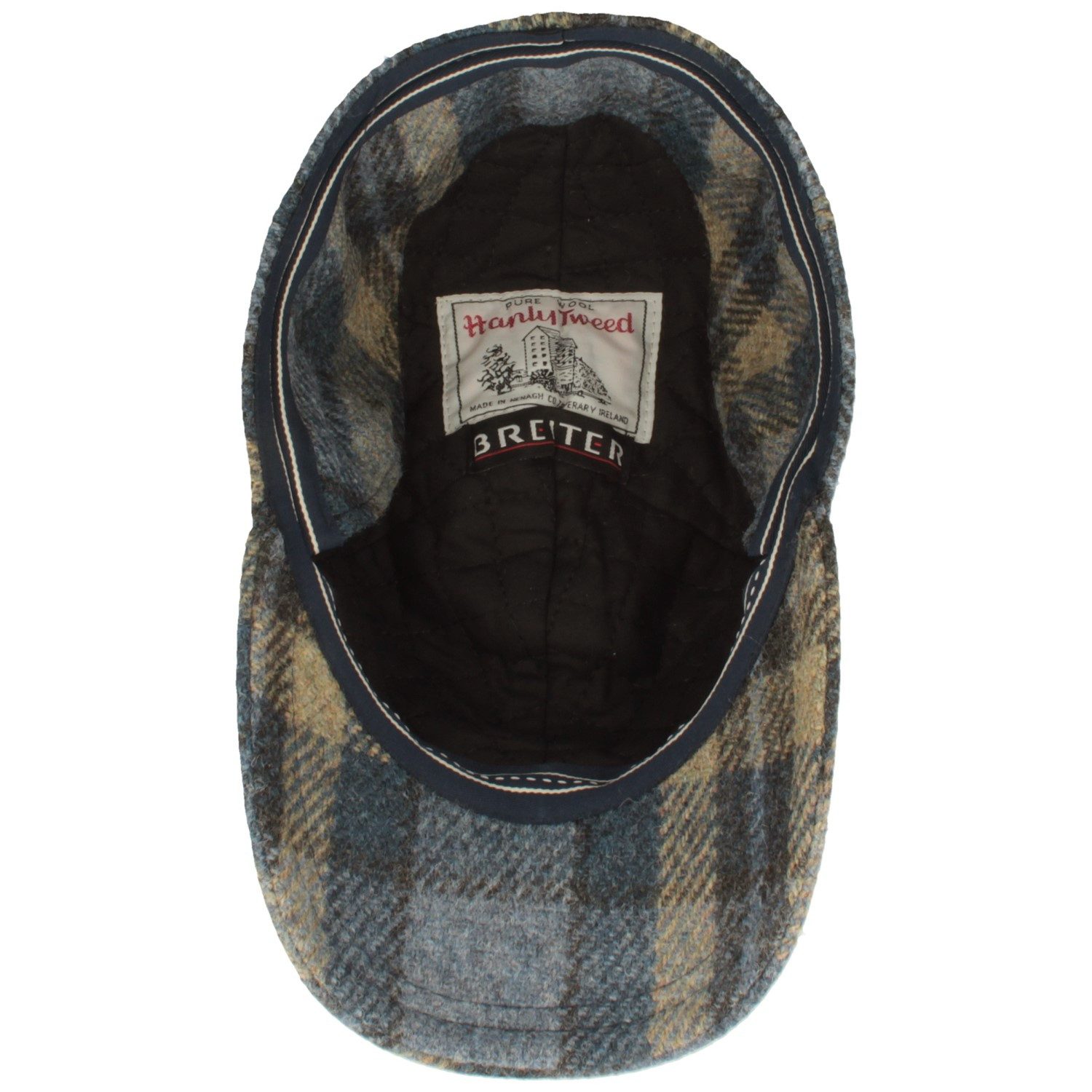 Breiter Baseball Cap BB Cap mit Ohrenschutz und Sympatex aus Wolle