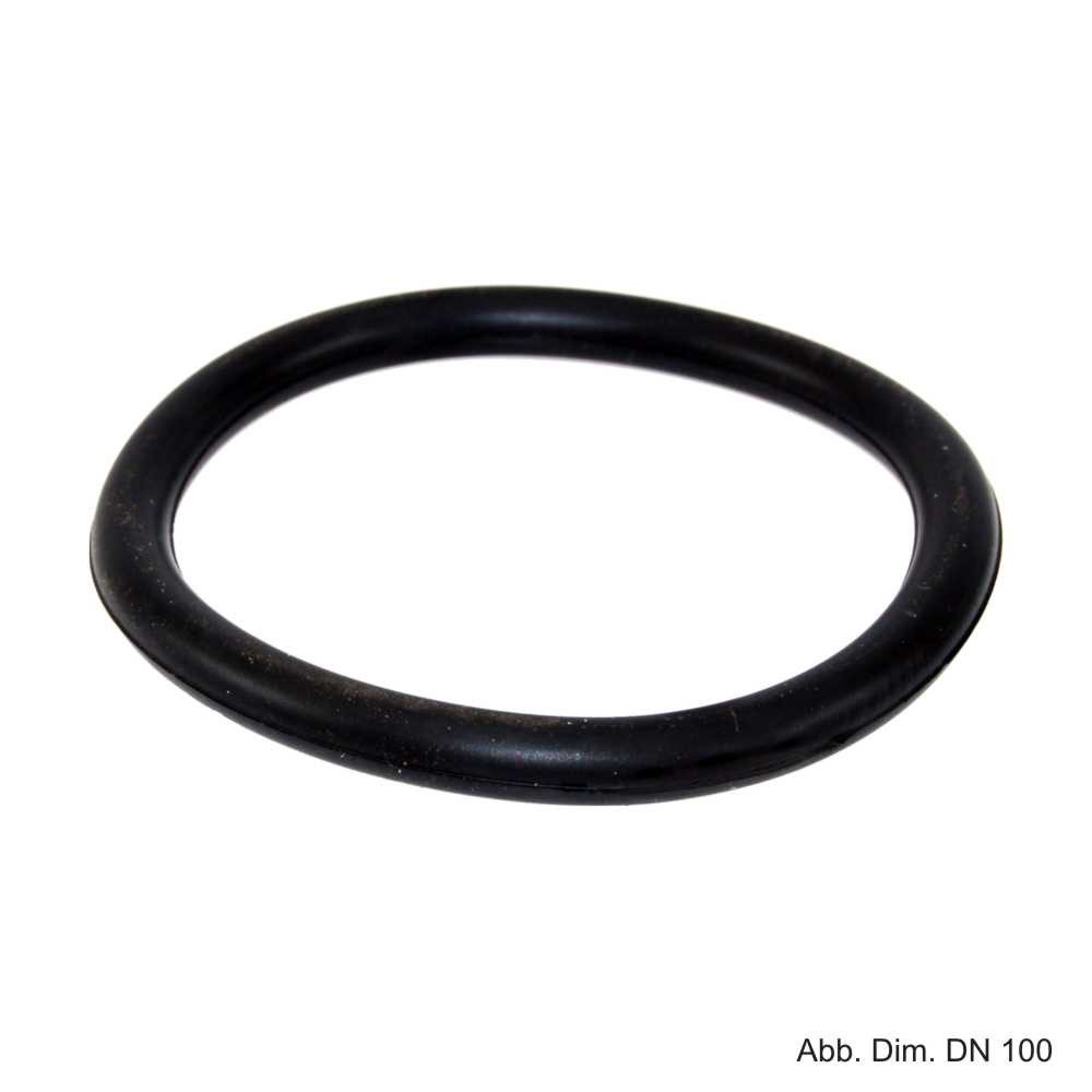 Haas KG Wasserrohr Rollringdichtung Mengering, A-Ring für Gussabflussrohre DN 100