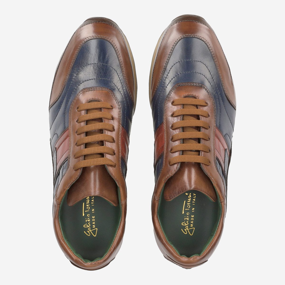 Galizio Torresi Galizio Torresi 414858 V70520, Sneaker, Blau, kombiniert, Herren Sneaker