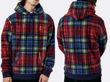 Ralph Lauren Winterjacke POLO RALPH LAUREN Hoodie Royal Crimson Plaid Jacke Sweater Sweatshirt