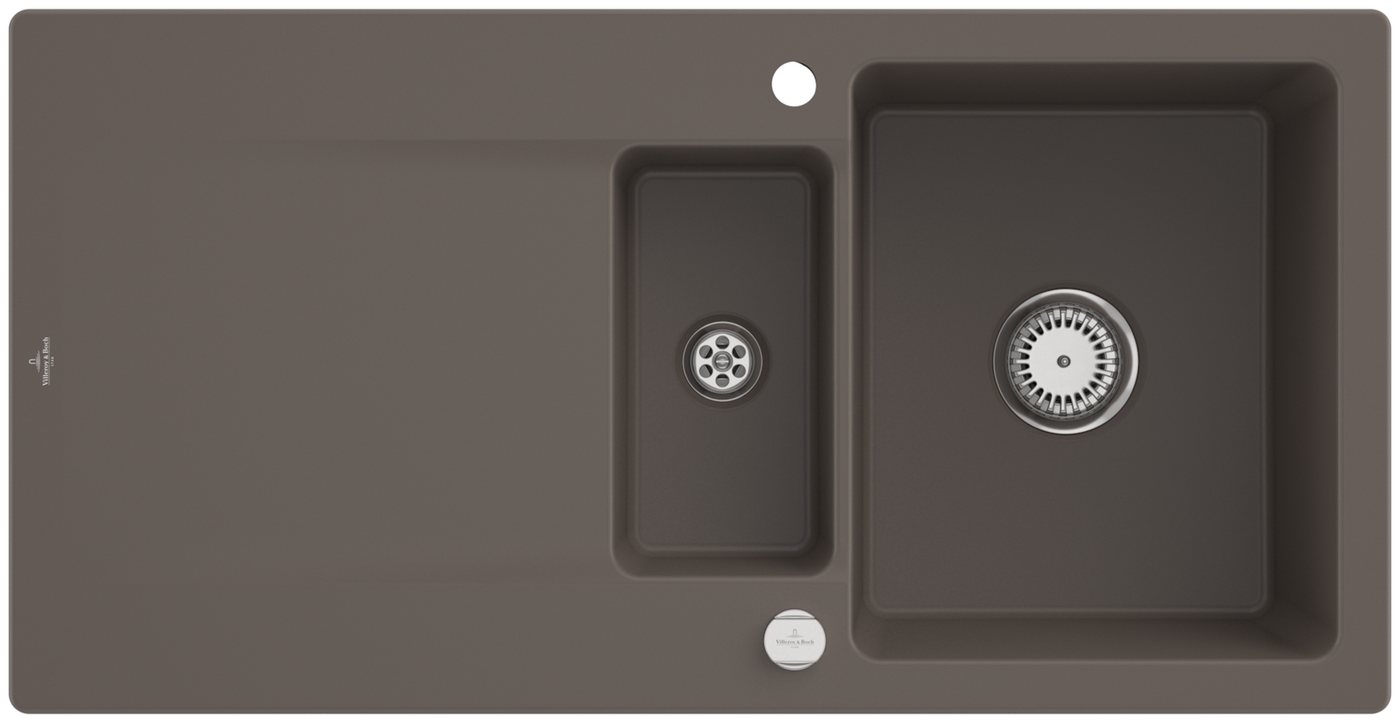 Thumbnail - Villeroy & Boch Einbauspüle Keramikspüle 333702TR, Siluet 60 R