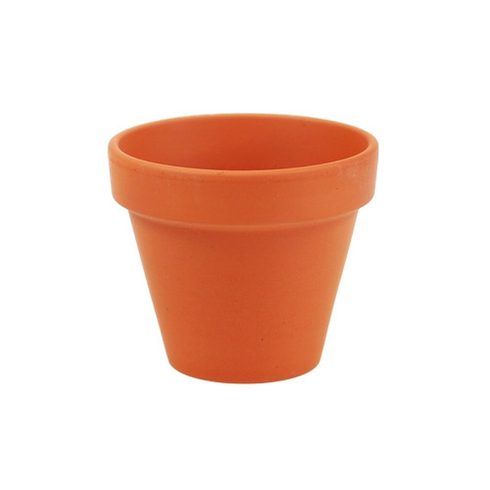 Florists Products Übertopf Blumentopf Terrakotta Ton Ø5cm H4cm 10er-Set Zimmerpflanzen, 10 Stück