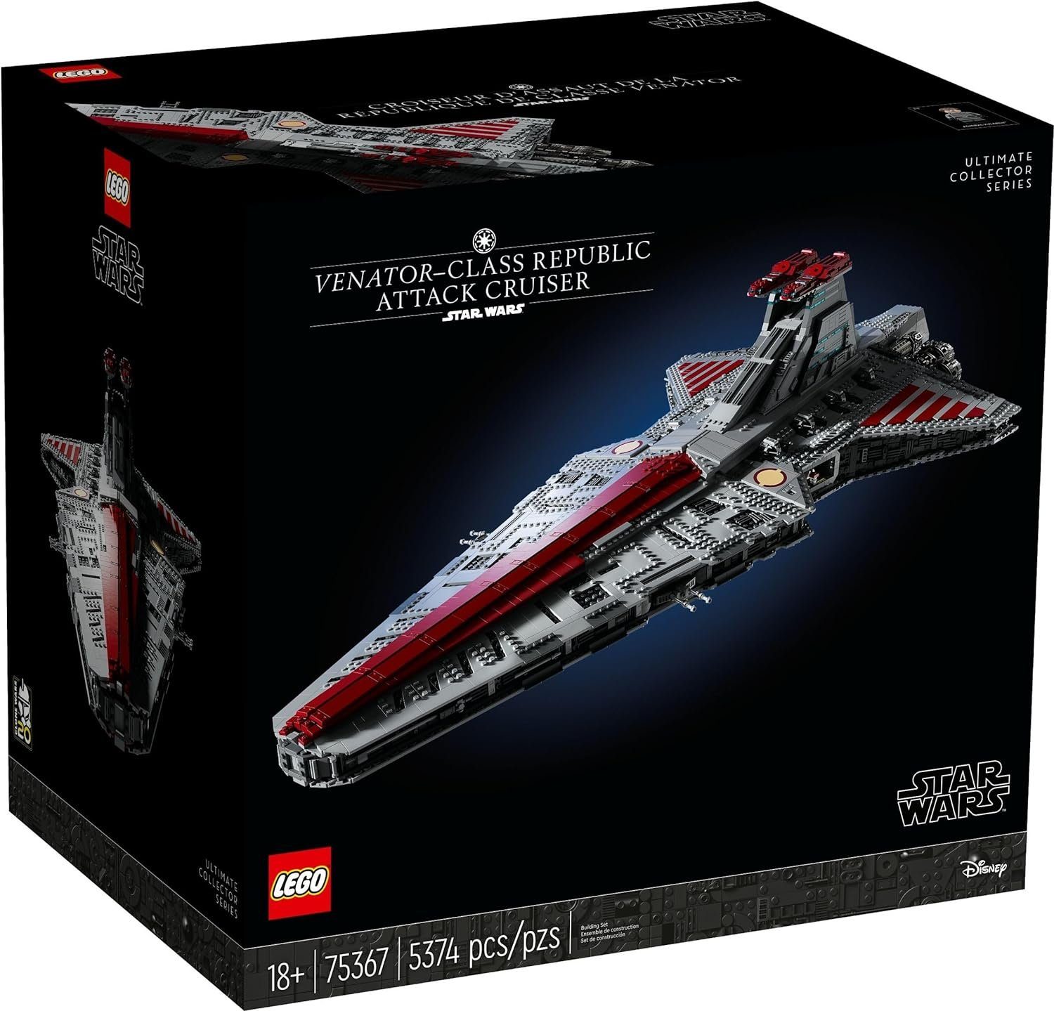 LEGO® Star Wars Republikanischer Angriffskreuzer der Venator-Klasse (75367) günstig online kaufen