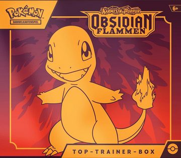 POKÉMON Sammelkarte Karmesin & Purpur Obsidian Flammen Top-Trainer-Box Deutsch