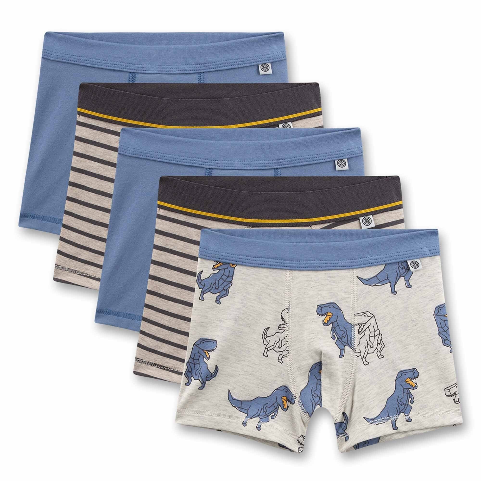 Sanetta Boxer Jungen Shorts - 5er Pack, Pants, Unterhose