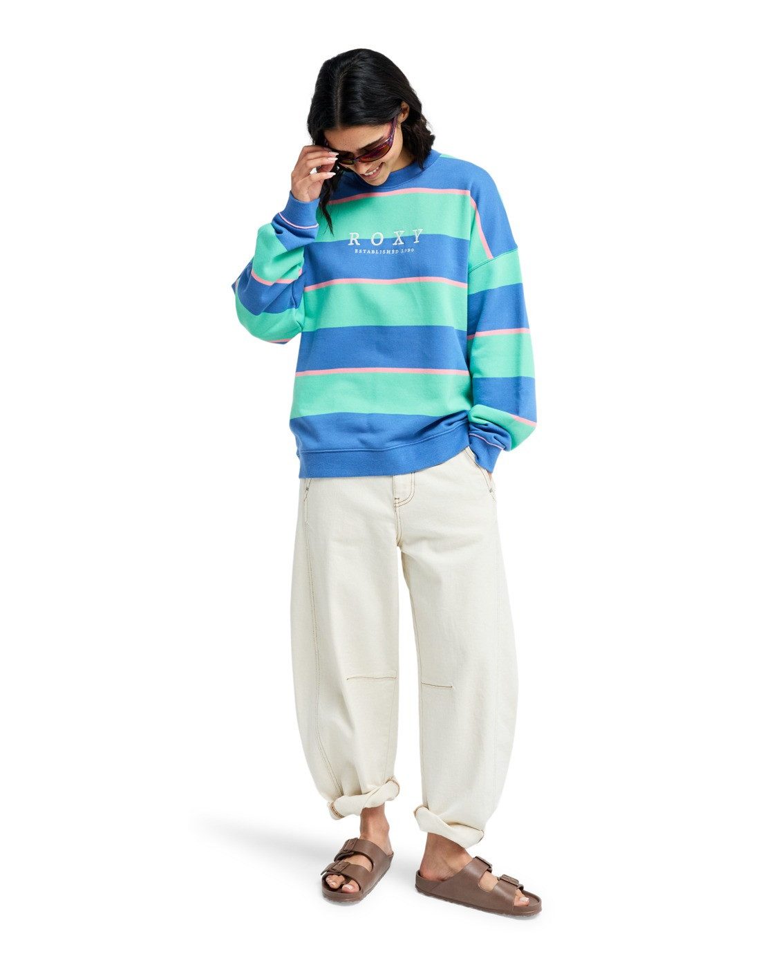 Roxy Sweatshirt Strictly Stripes