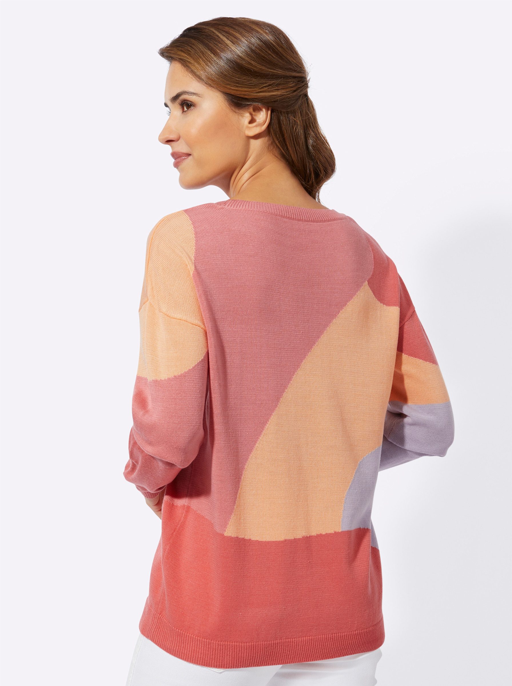 Sieh an! Strickpullover Rundhalspullover günstig online kaufen