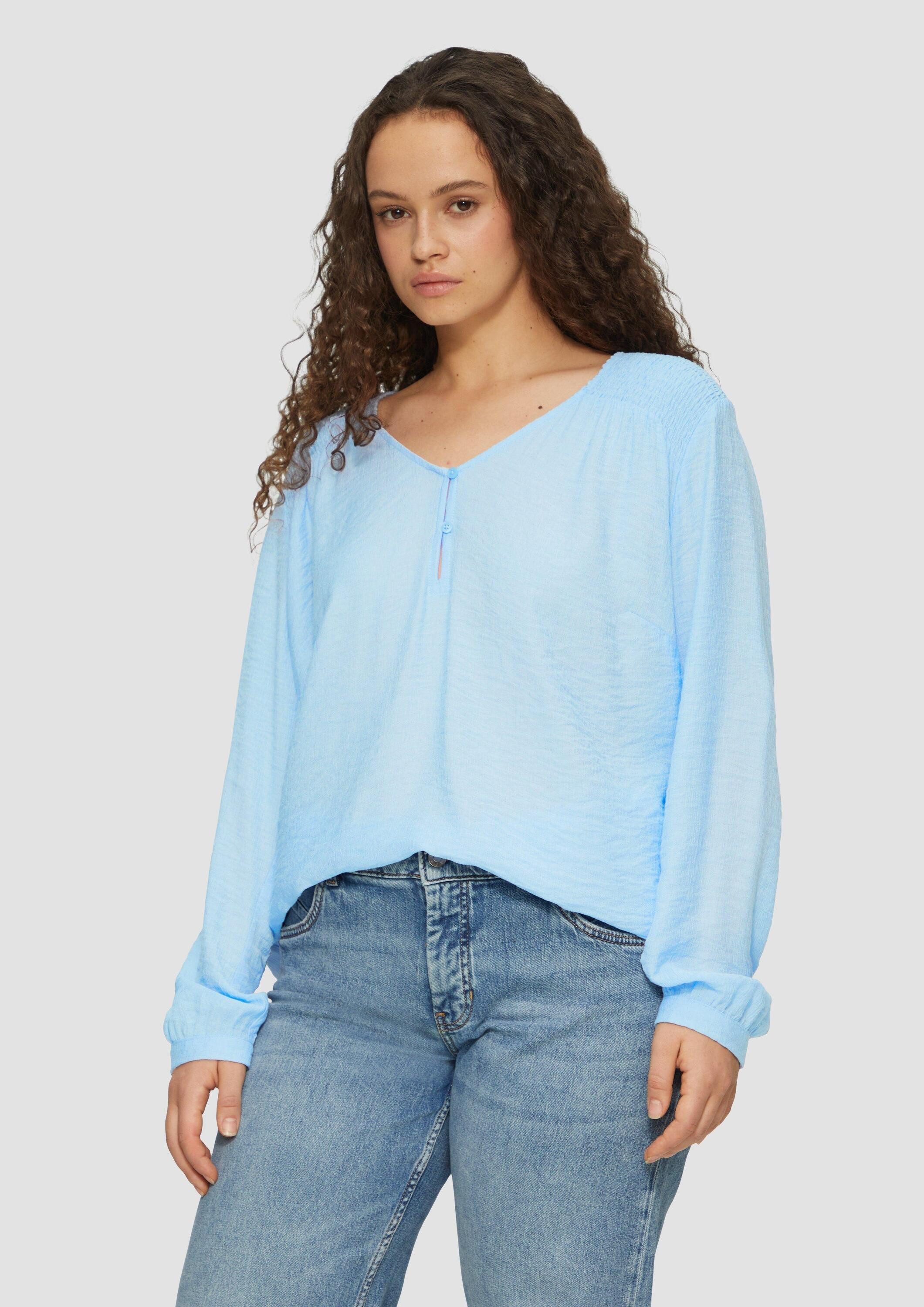 s.Oliver Langarmbluse Bluse (1-tlg) günstig online kaufen