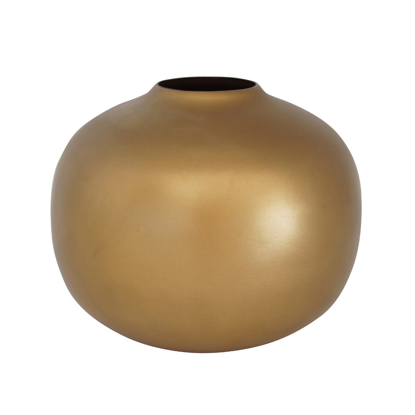 LaLe Living Dekovase Kugelvase Juma in Gold, Ø14 cm