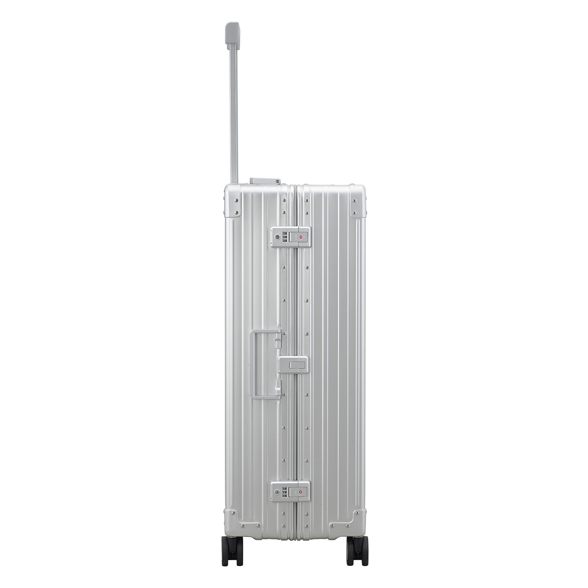 ALEON Hartschalen-Trolley Traveler, 4 Rollen, Aluminium
