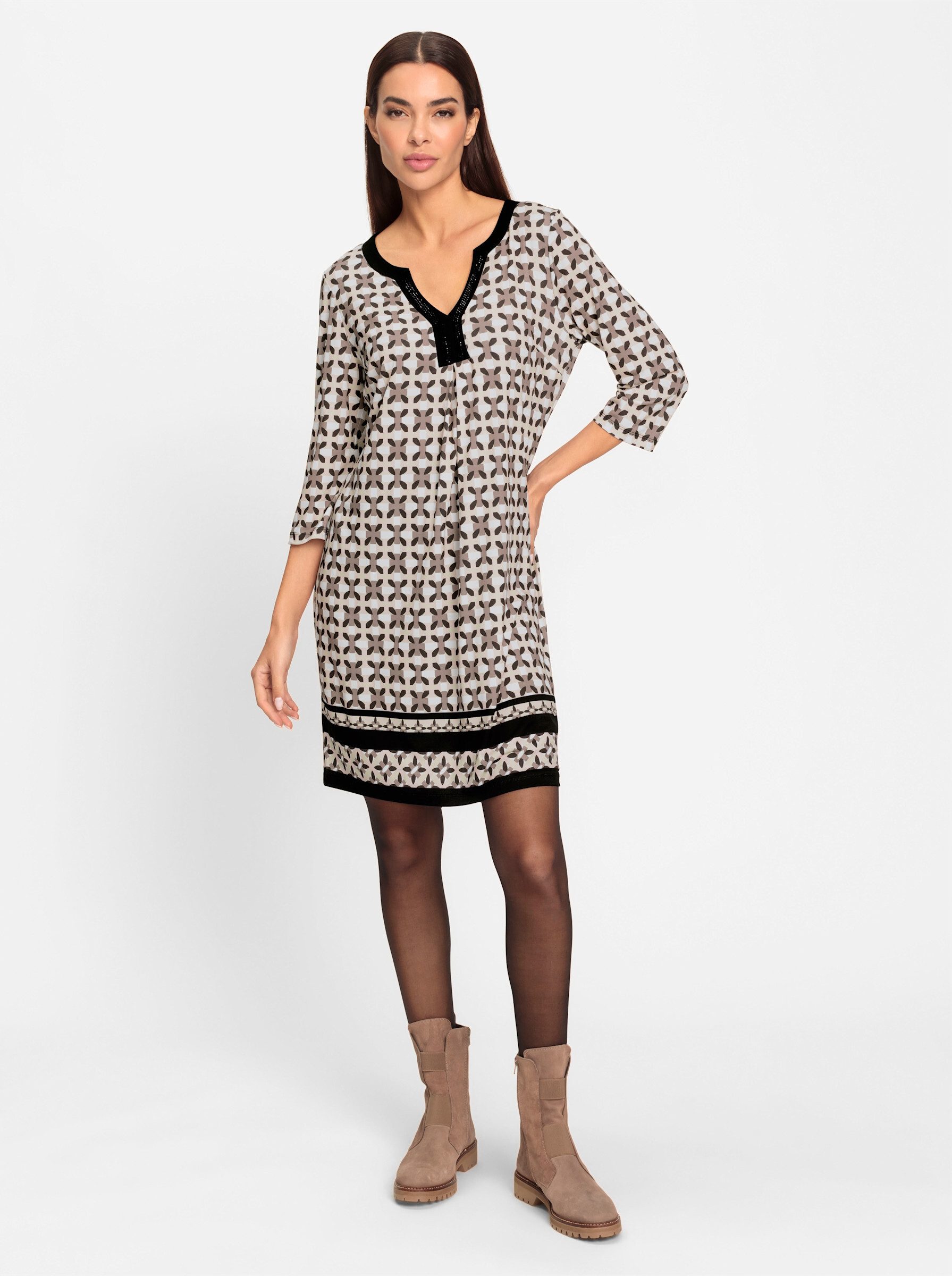 heine Jerseykleid Druckkleid günstig online kaufen