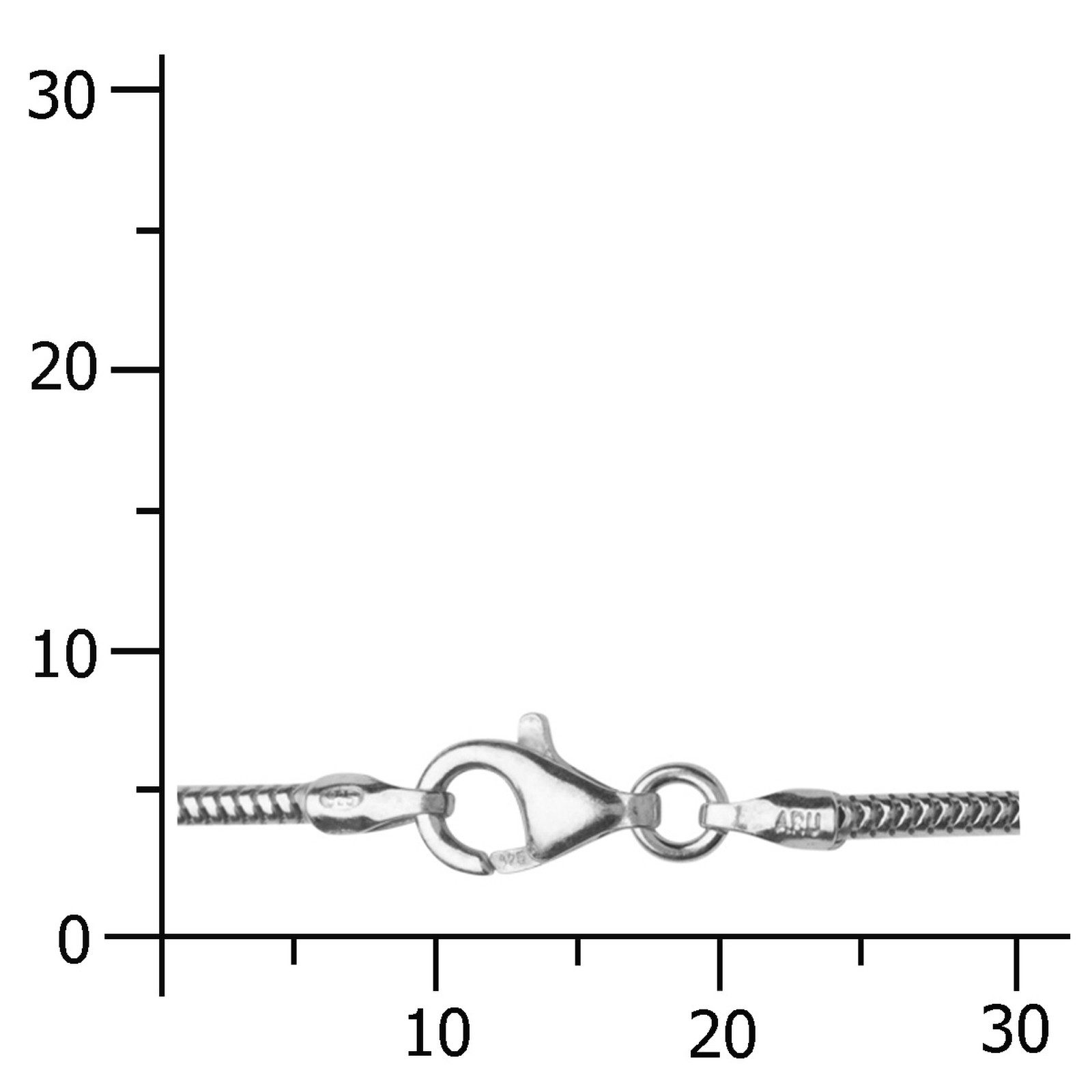 OSTSEE-SCHMUCK Silberkette Ostsee-Schmuck Kette Schlange 1,6 mm Kette Schla günstig online kaufen