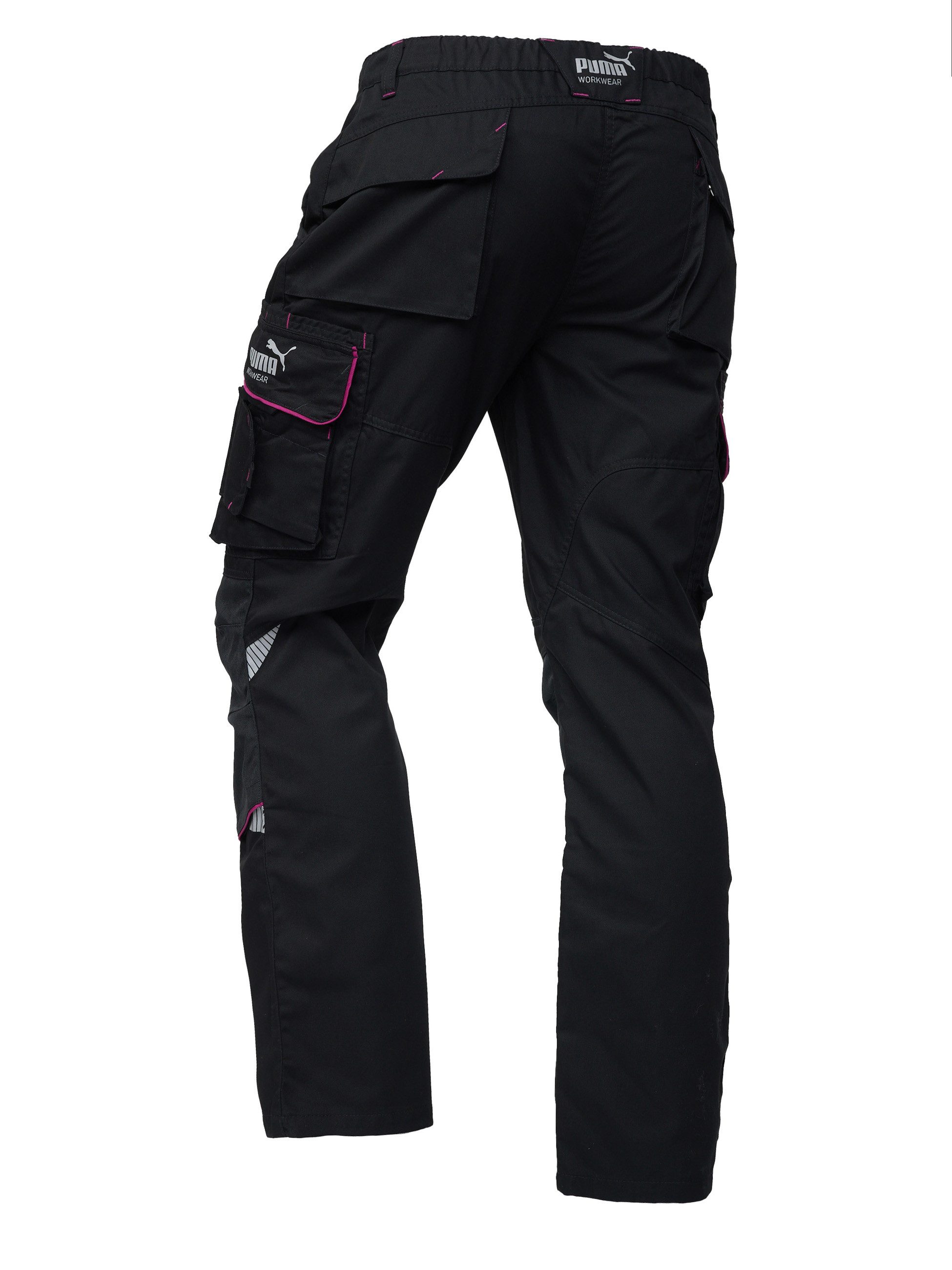 PUMA Workwear Arbeitshose für Damen - Arbeitshose mit elastischem Bund - Precision X Robustes Nylon Gewebe - Verstärkte Nähte & Kniepartien - Viele Taschen – Bild 2 von 5