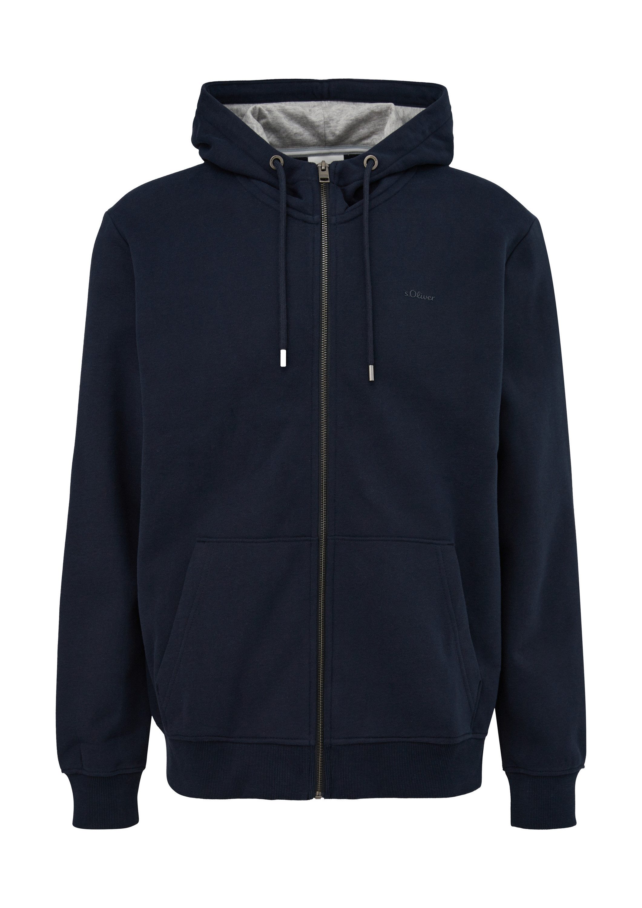 s.Oliver Sweatjacke Sweatshirt Jacke (1-tlg) günstig online kaufen