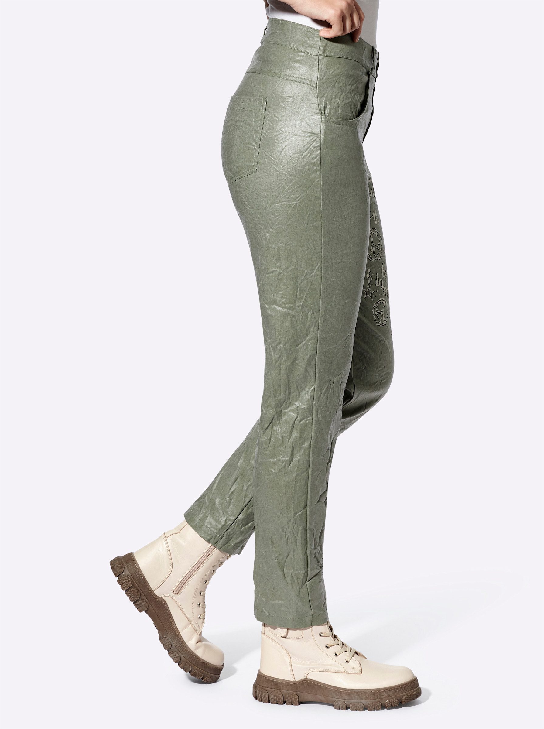 heine Jerseyhose Bengalinhose Innenbeinlänge ca. 74 günstig online kaufen