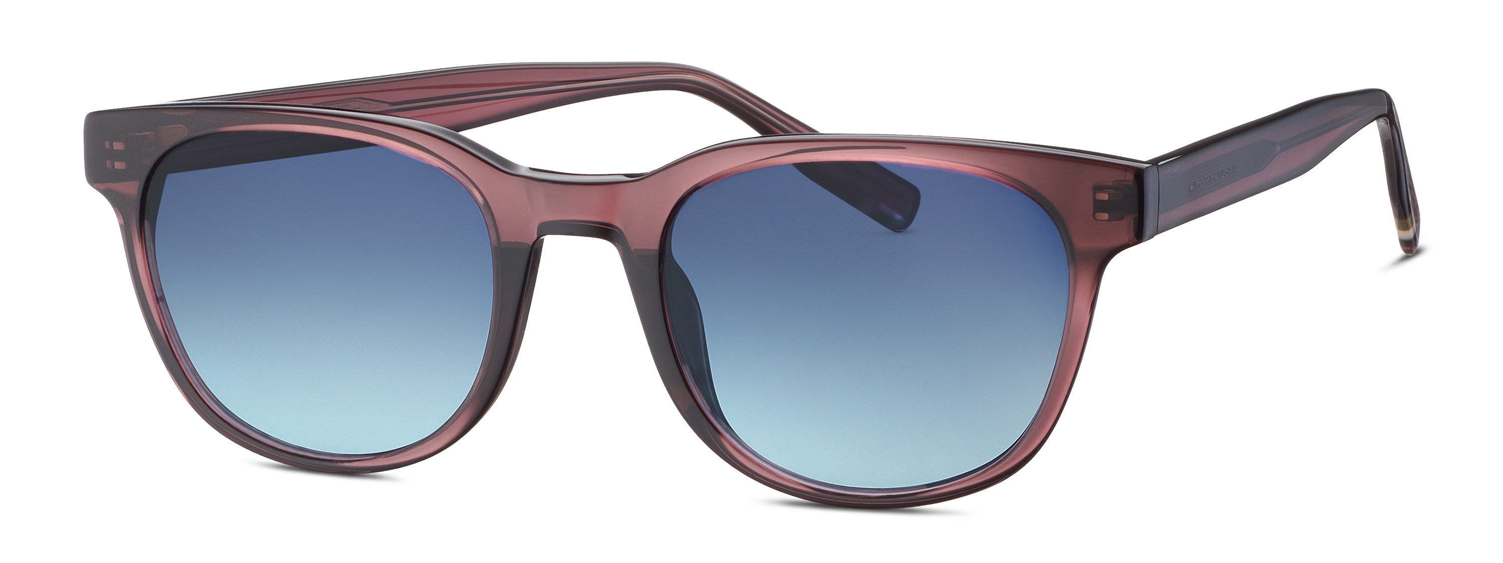 TOM TAILOR Sonnenbrille Modell 676018 Form Karree/Soft, Logoschriftzug auf Bügel, Kunststofffassung