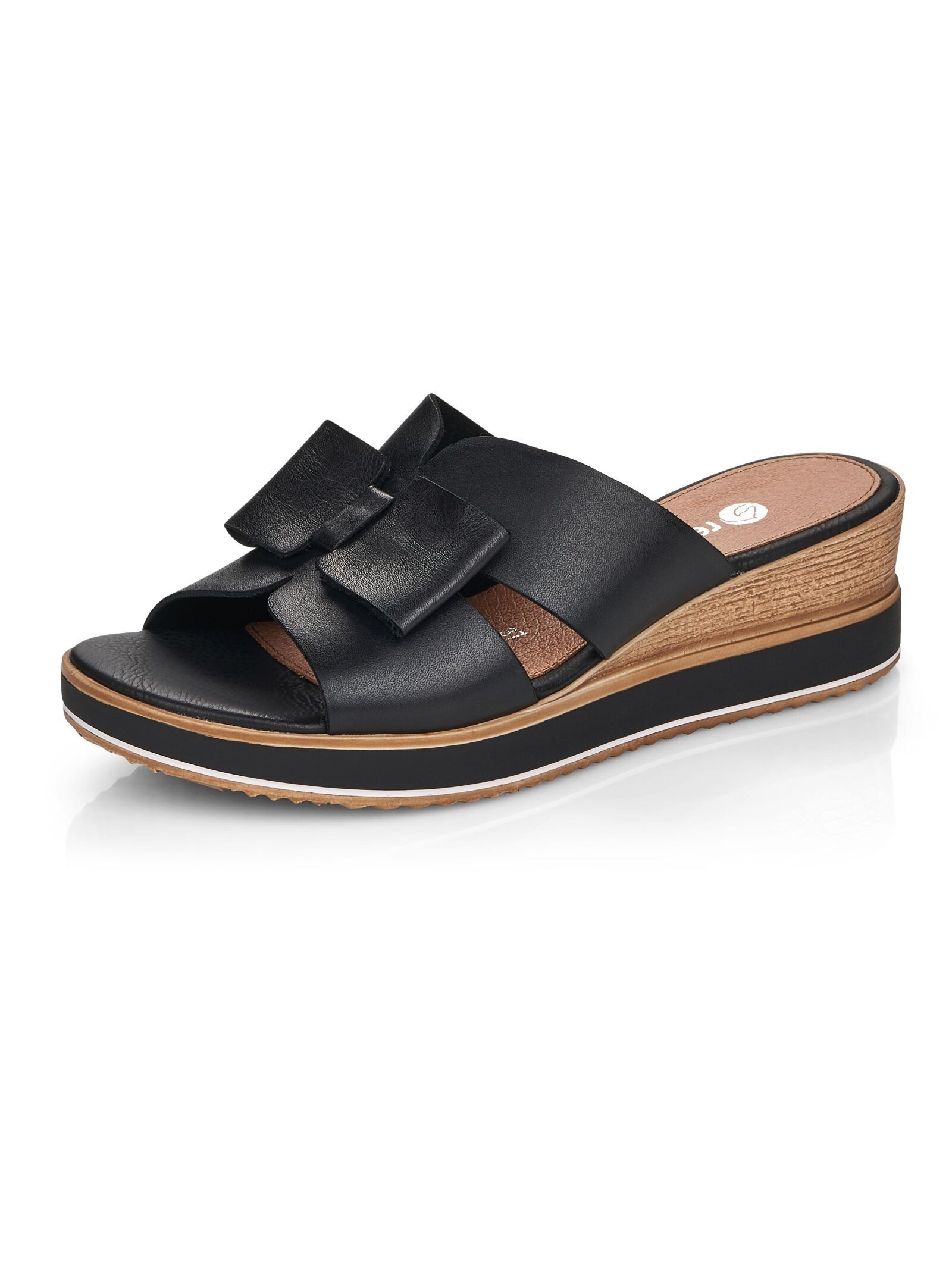 Remonte Pantoletten Glattleder Pantolette günstig online kaufen
