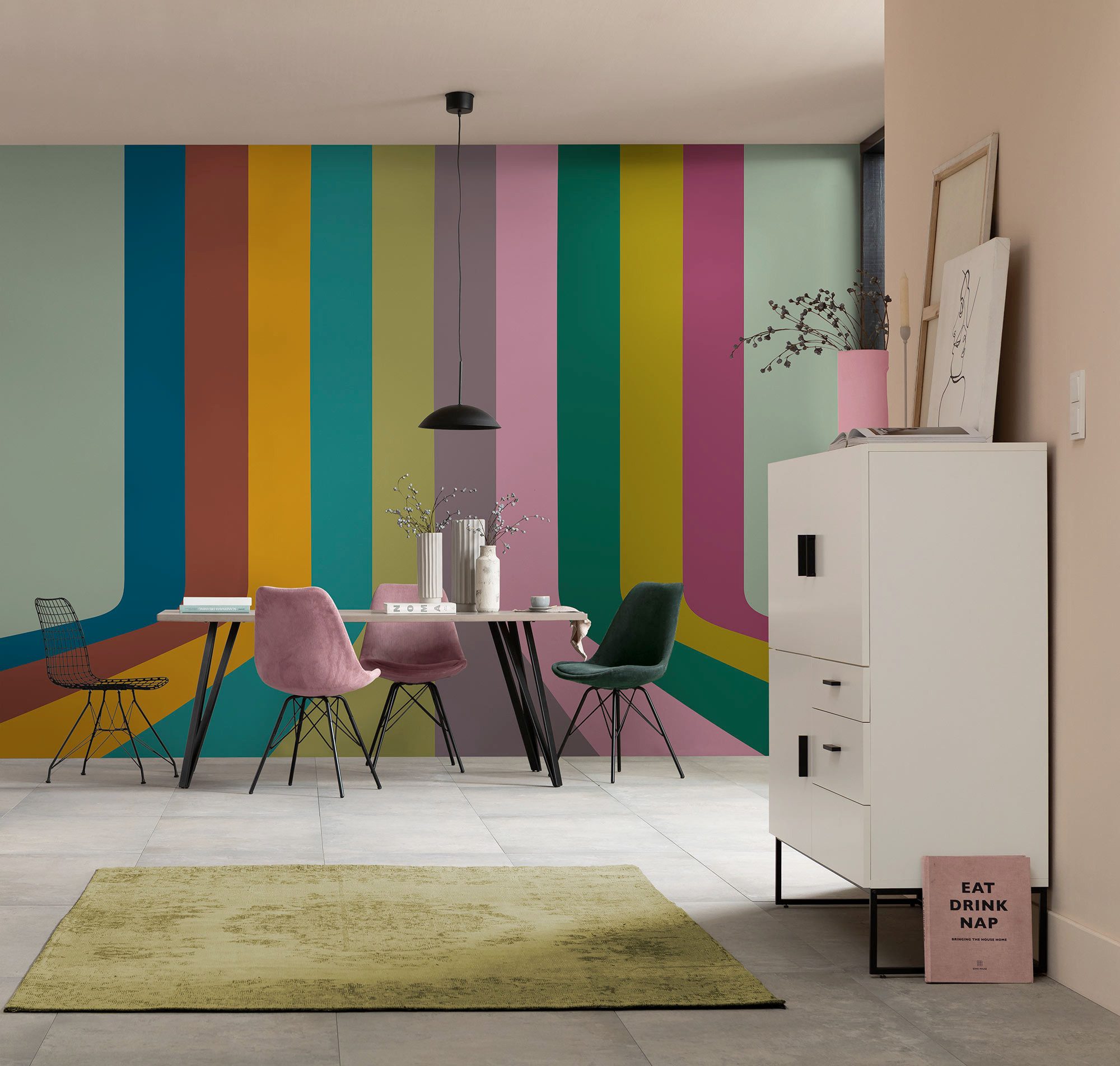 Komar Fototapete Komar Vlies Fototapete - Modern - Größe 350 x 250 cm, glatt, bedruckt, (Packung)