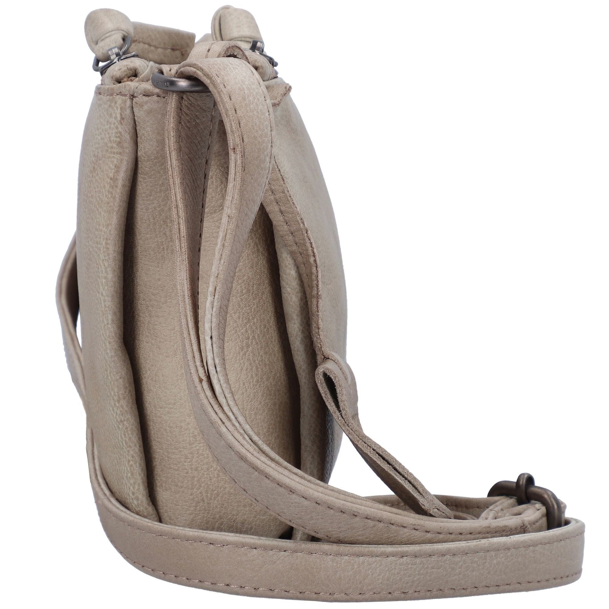 JOLIE, Leder Umhängetasche JUST truffle taupe2 Burkely