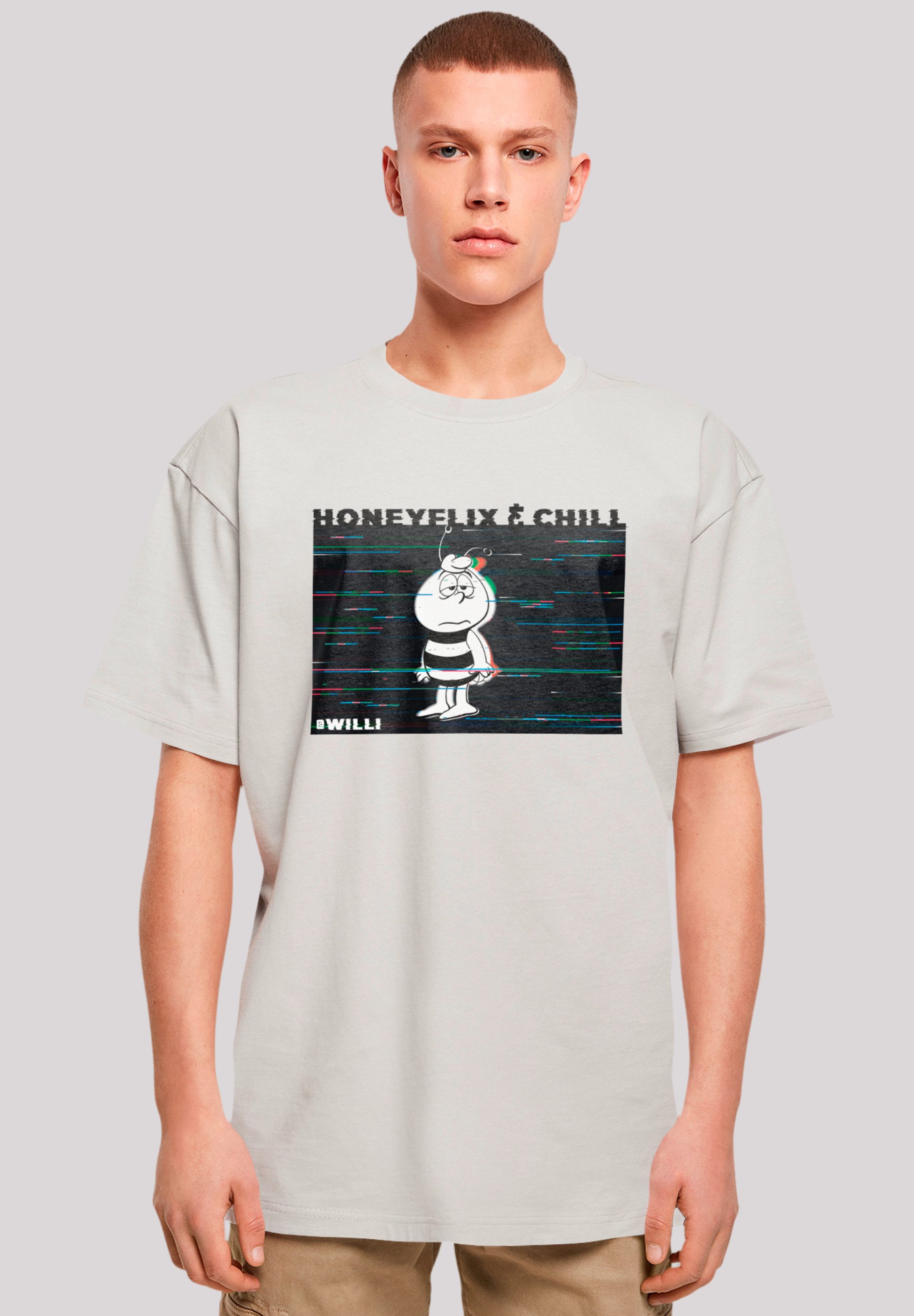 F4NT4STIC T-Shirt "Die Biene Maja Honeyflix And Chill", Nostalgie, Retro, H günstig online kaufen