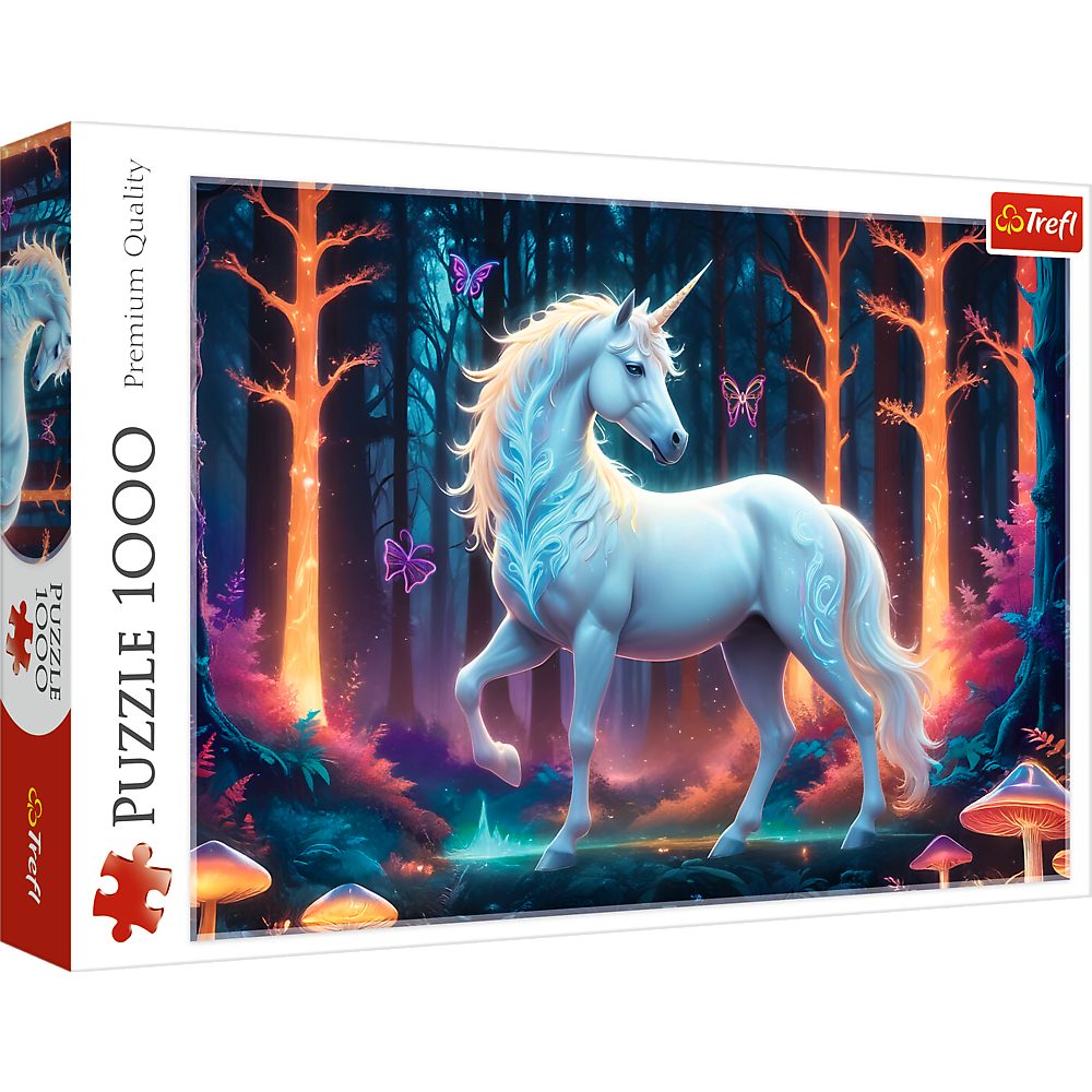 Trefl Puzzle Trefl, Einhorn, 1000 Teile Puzzle, 1000 Puzzleteile