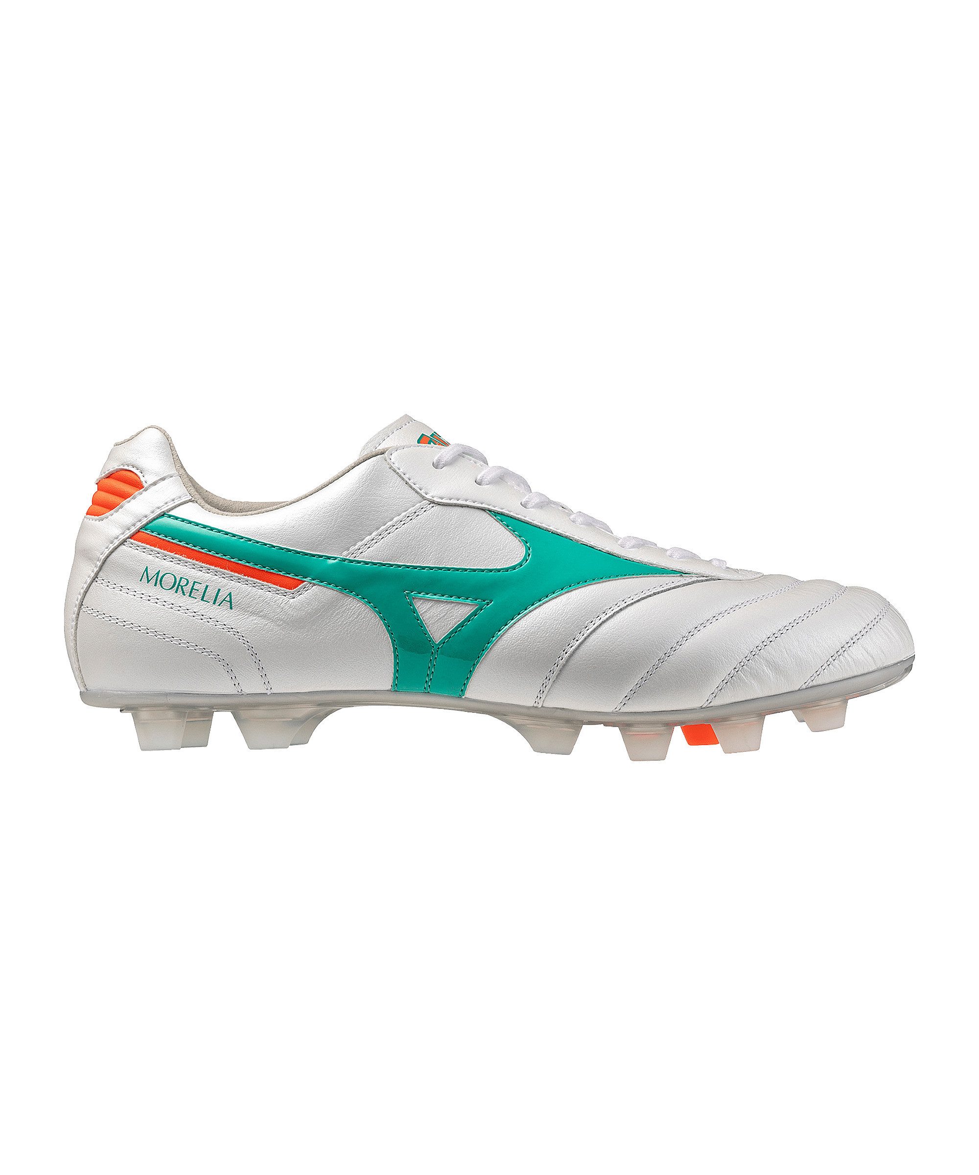 Mizuno Mizuno Morelia II Elite FG Prism Weiß Fußballschuh