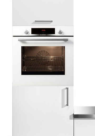 BOSCH Einbaubackofen 4 HBA533BW1, mit Teleskopauszug nachrüstbar, ecoClean Direct