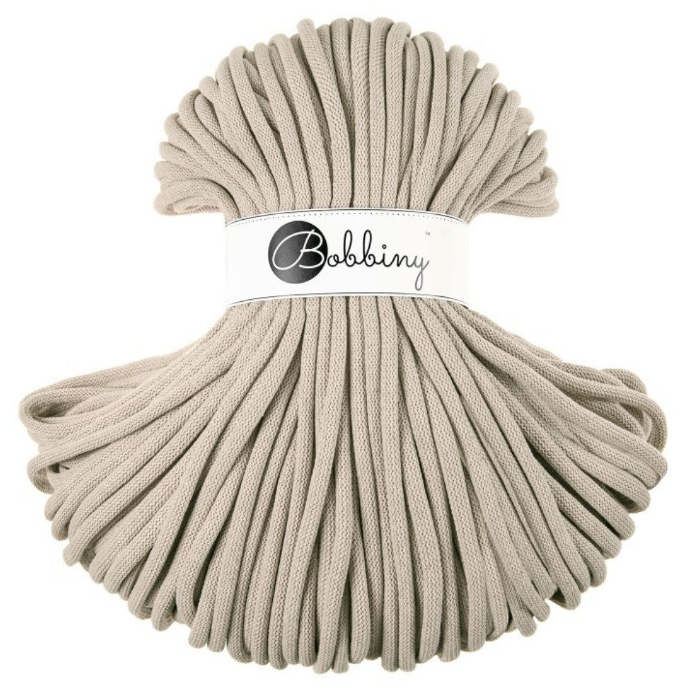 Bobbiny Bobbiny 9 mm Jumbo Flechtkordel 1200 g Häkelwolle, 100 m (Jumbo-Kordel - ideal für XXL-Makramee-Projekte), 1200 g