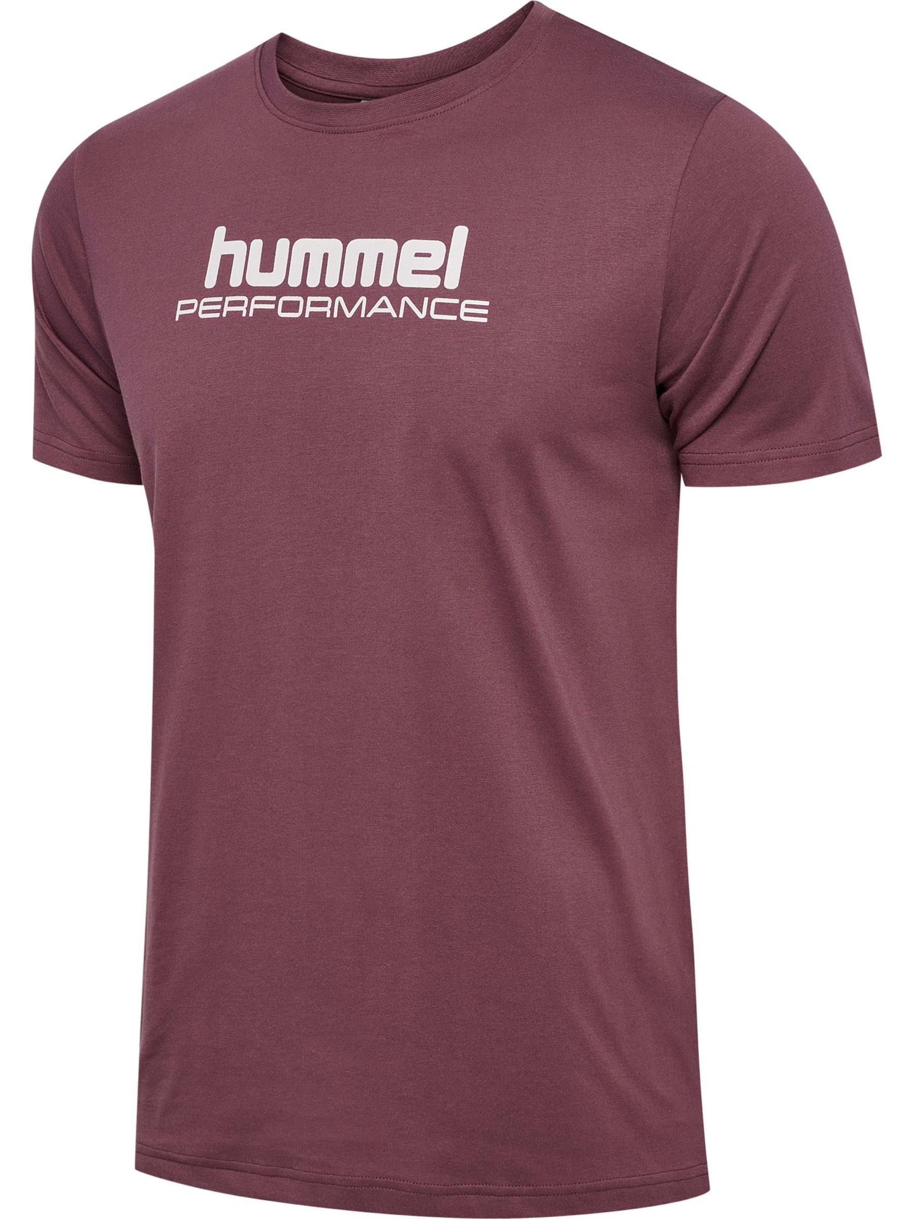 hummel T-Shirt Modernes Design Fotoprint Rundhals Regular Fit Sportlich (1-tlg) hmlPULSE GRAPHIC T-SHIRT S/S