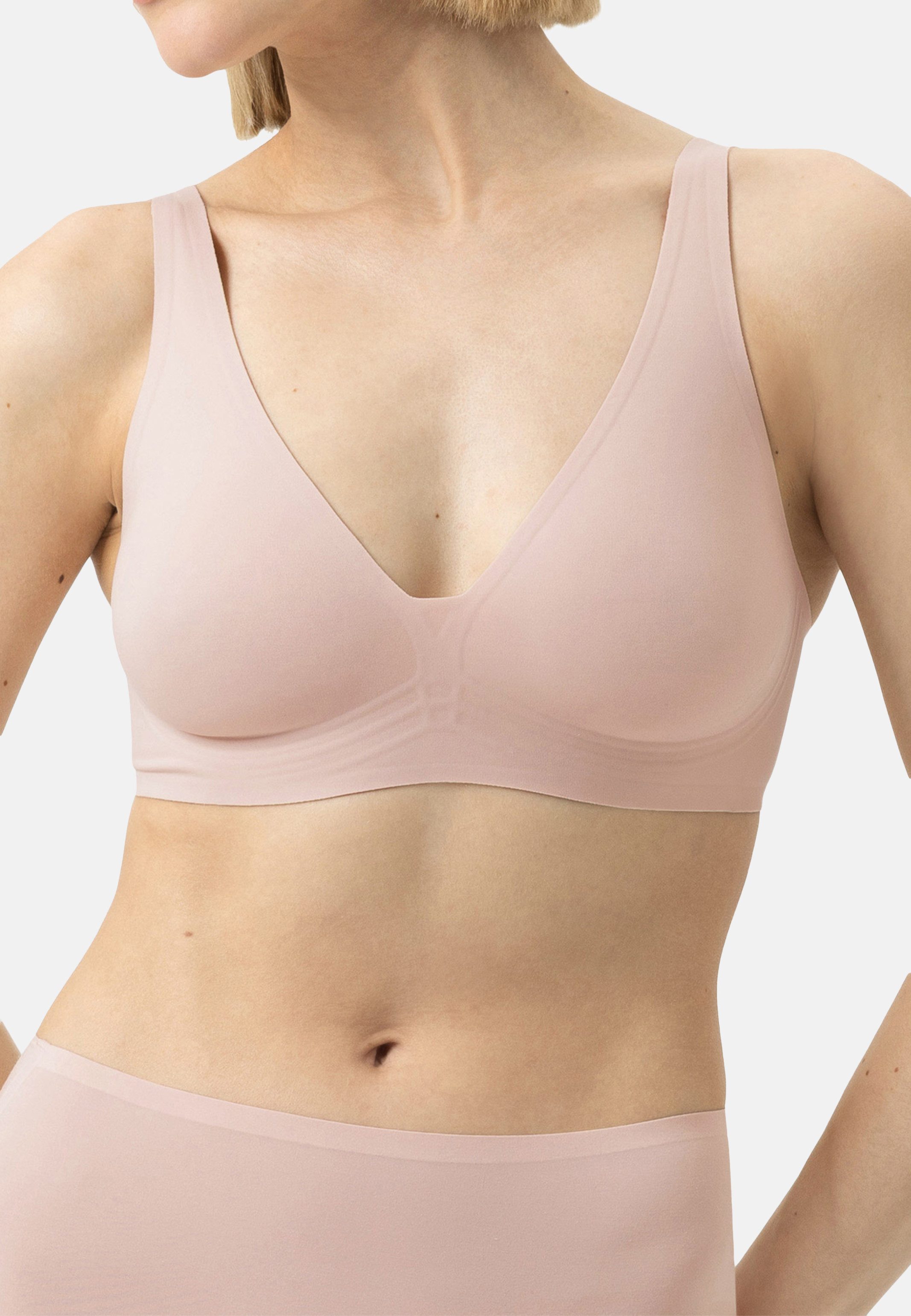 Mey Bügelloser BH Simply Better Invisibles (1-tlg) Triangel BH - Blickdicht - Elastischer Triangel-BH