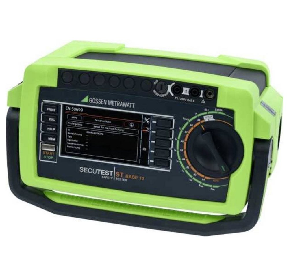 Thumbnail - Gossen Multimeter Gerätetester-Set mit Prüfsequenzen für EN 50678, inkl. Software, inkl. Koffer, mit Farb-Touchscreen