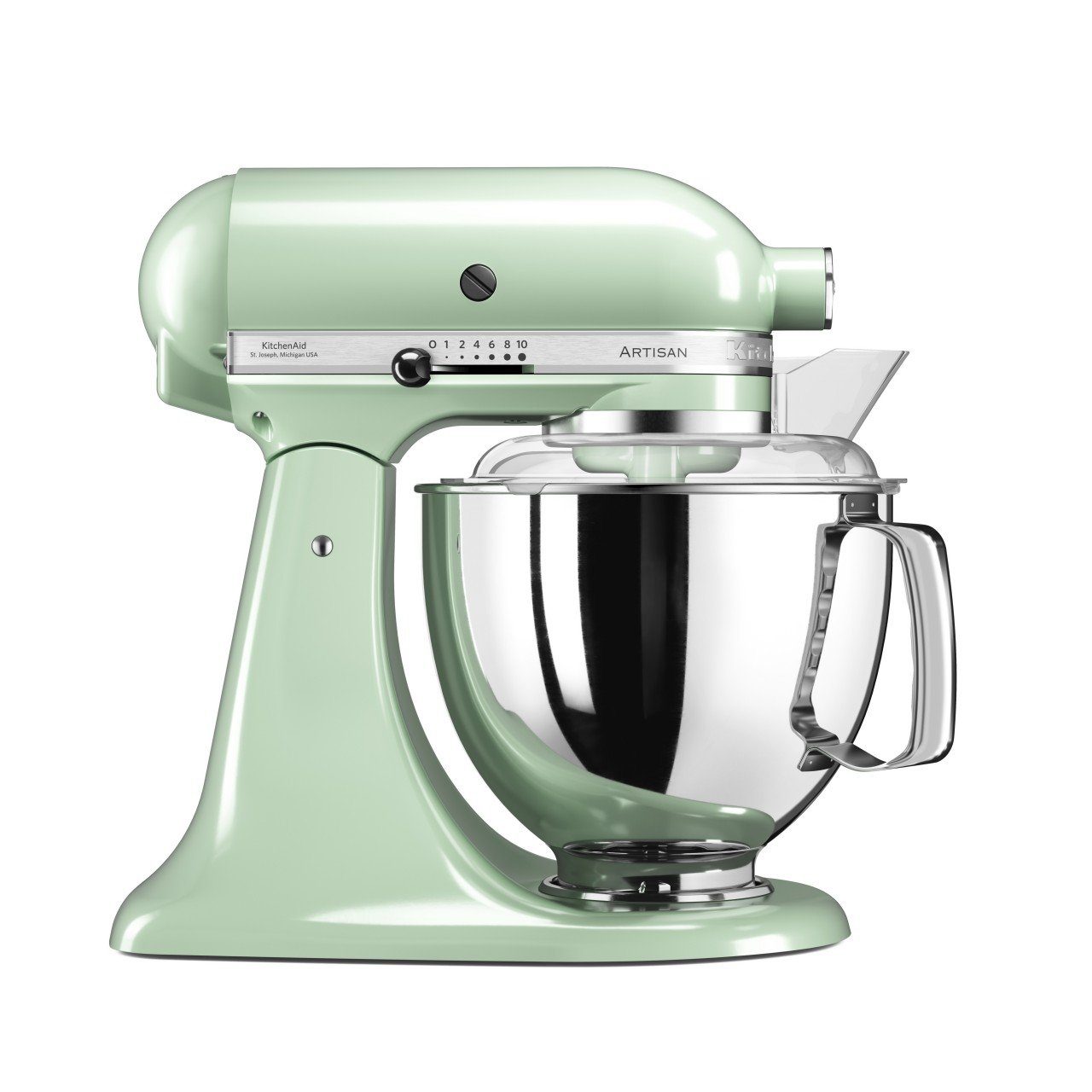 KitchenAid Küchenmaschine KitchenAid L Pistazie Artisan 4,8 Küchenmaschine Cookielover 5KSM175