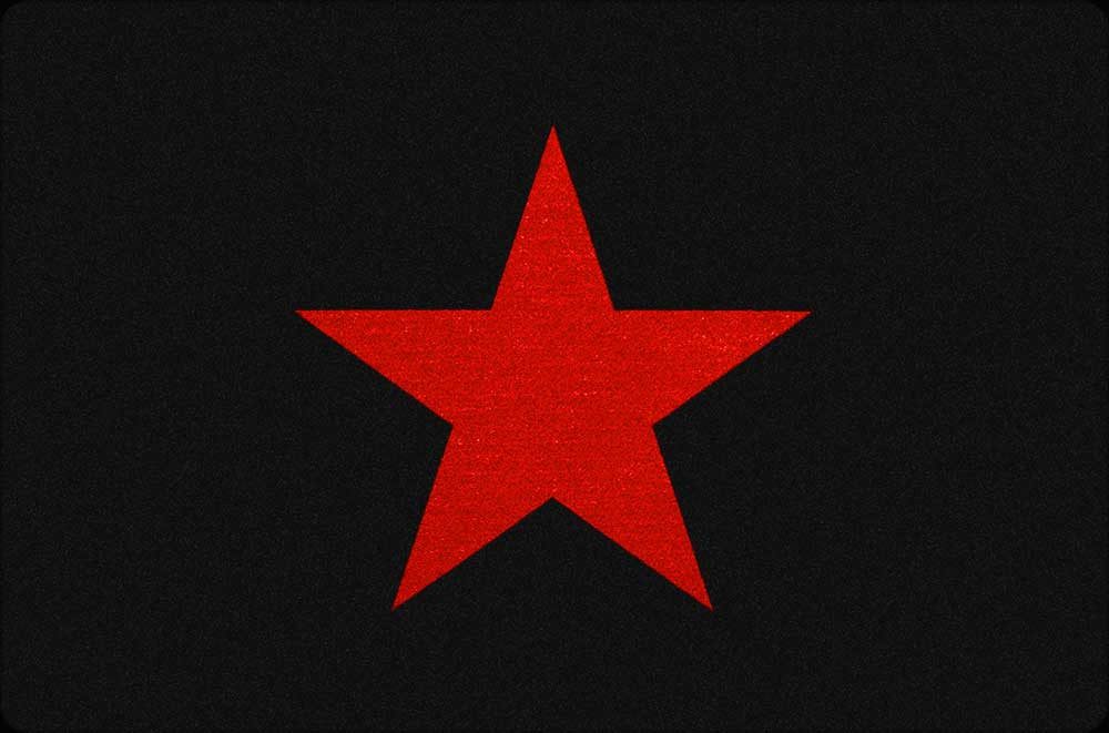 Fußmatte Fußmatte - Red Star