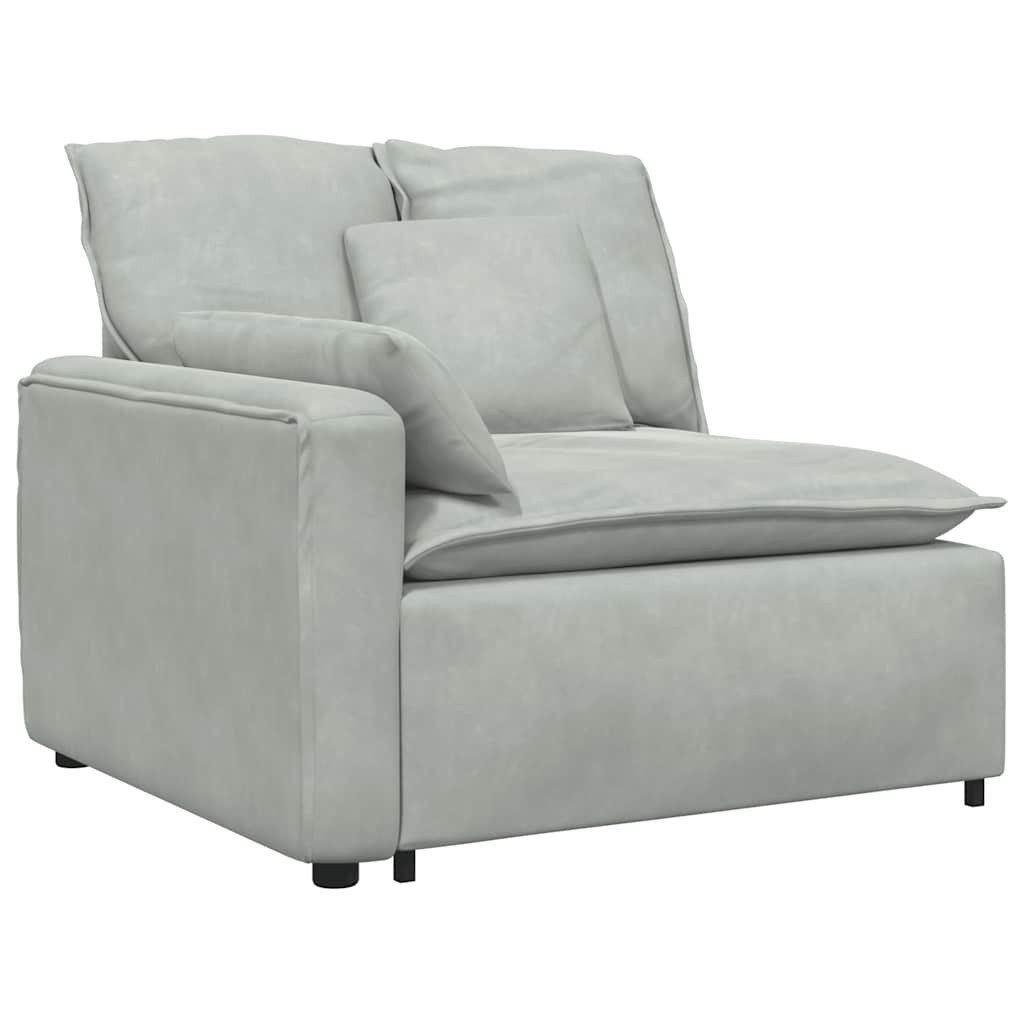 vidaXL Sofa Modulares Sofa mit Kissen günstig online kaufen