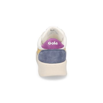 Gola Gola Damen Sneaker Grandslam Trident weiß gelb Sneaker