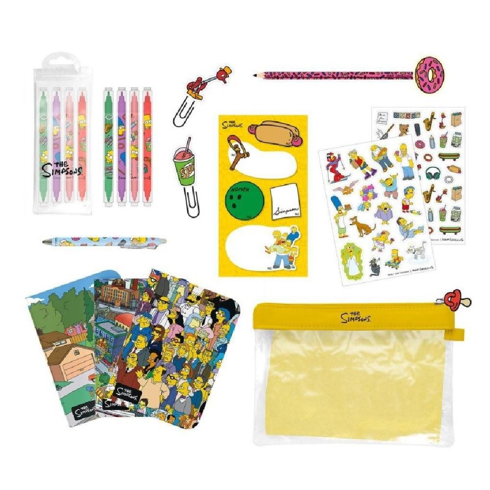 Grupo Erik Buntstift The Simpsons stationary set