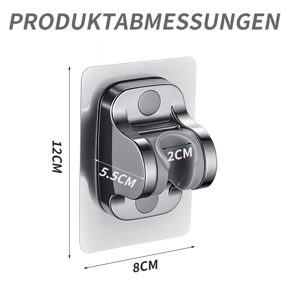 JASLIFE Duschsystem Duschkopf Halterung Ohne Bohren, günstig online kaufen