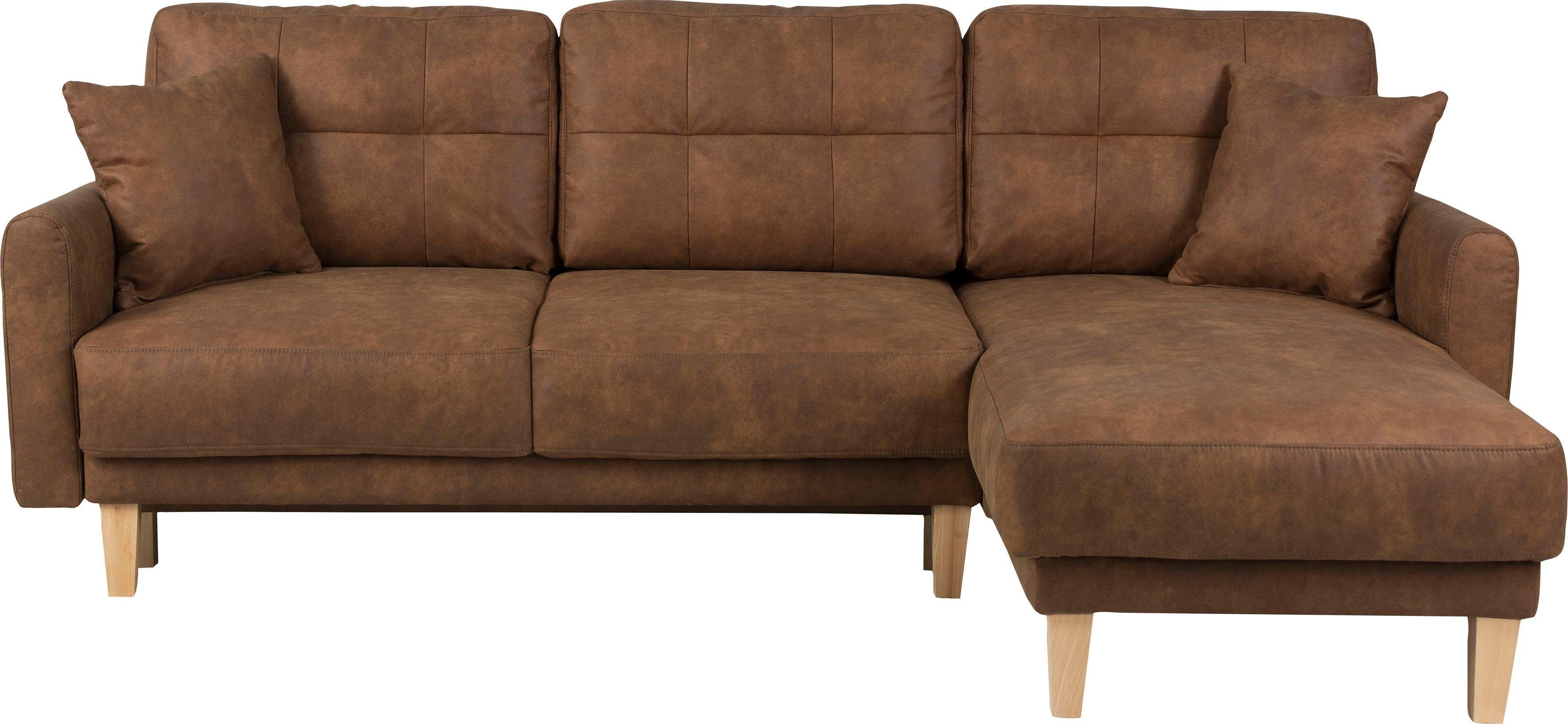 Home affaire Ecksofa TRIPLO optionale Schlafsofa günstig online kaufen