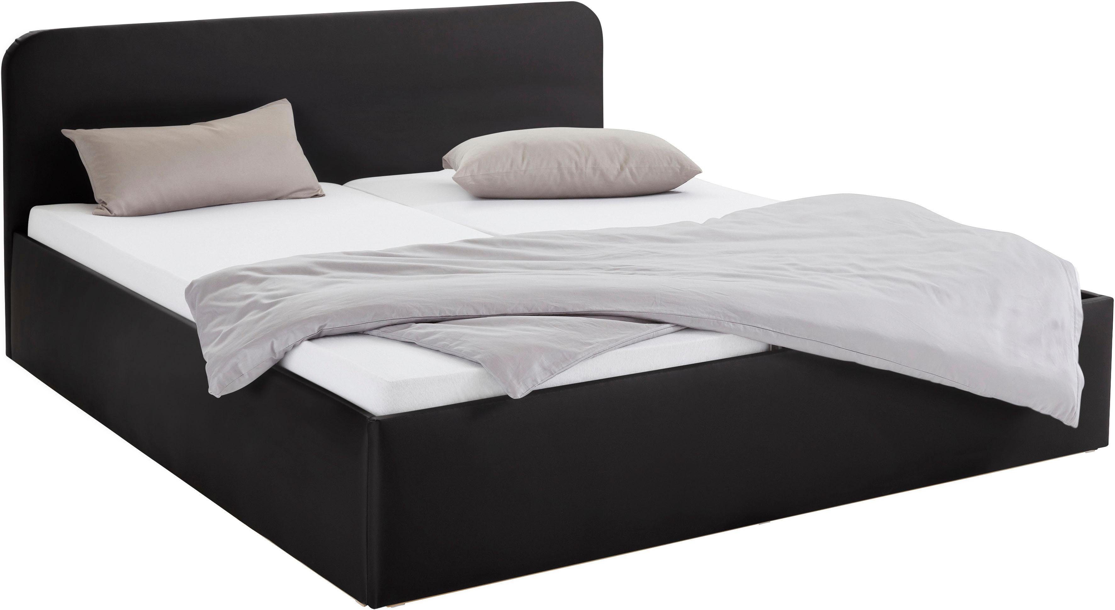 Westfalia Schlafkomfort Polsterbett, inkl. Bettkasten bei Ausführung mit  Matratze, Farbige Einsteck-Tagesdecke bitte separat bestellen | Polsterbetten