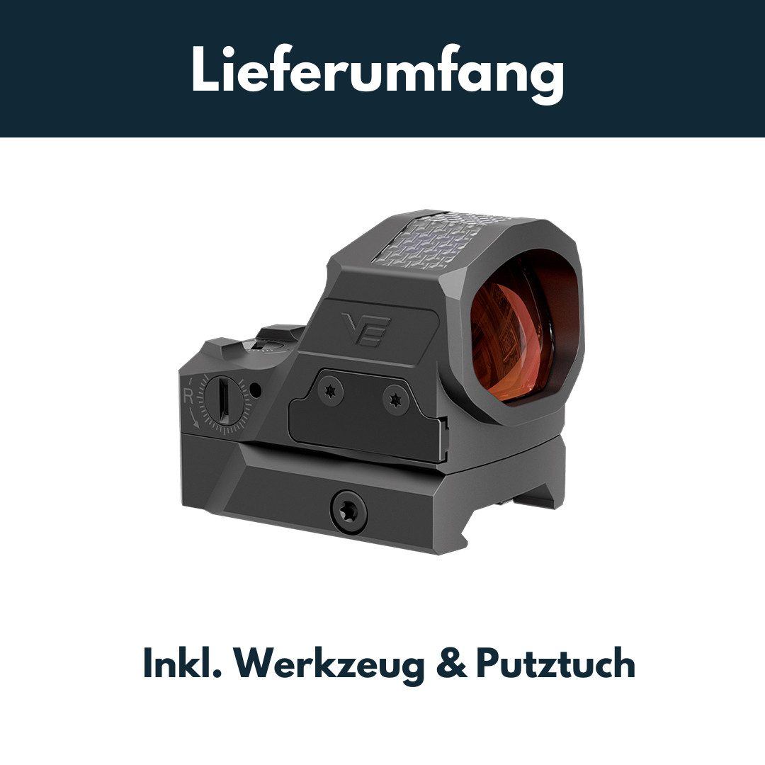 Vector Optics Punktvisieraufsatz Vector Optics SCRD-SM64 Frenzy-X 1x19x26 MRS GenII