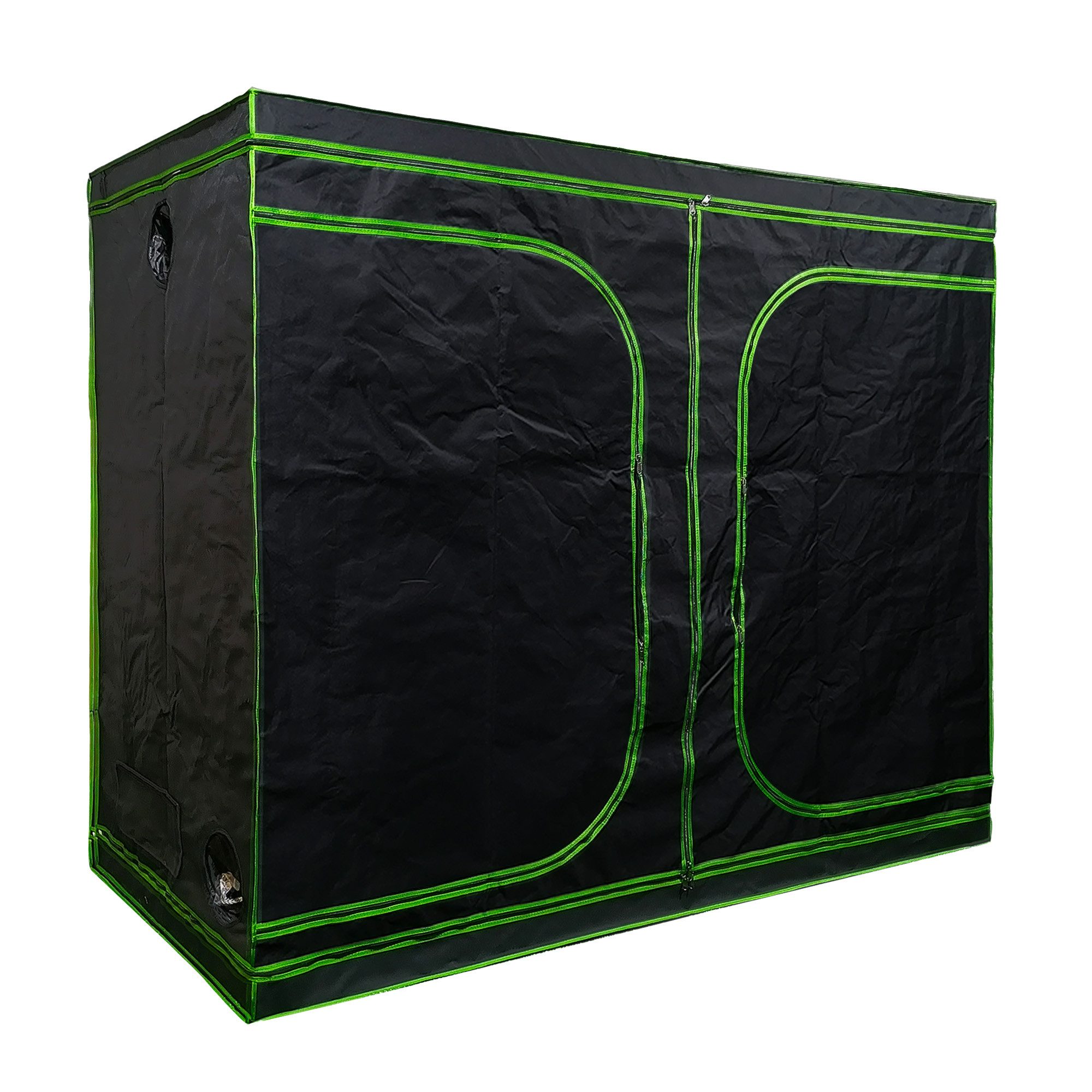 Kingpower Gewächshaus Grow Box Gewächshaus Zuchtzelt Growschrank Zuchtschrank 240x120x200 cm