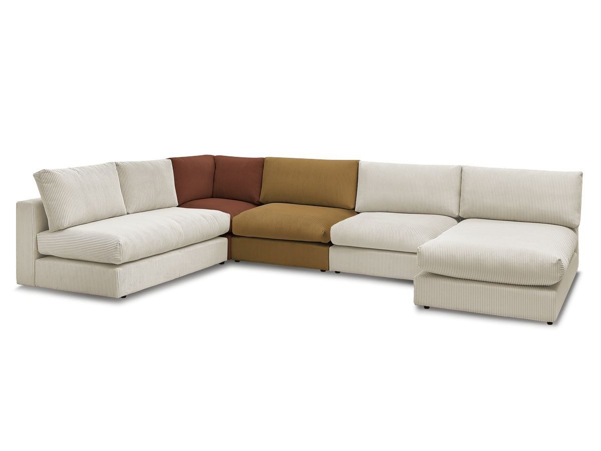 Bobochic Paris Ecksofa Paris, 5-Sitzer, 369x167 cm
