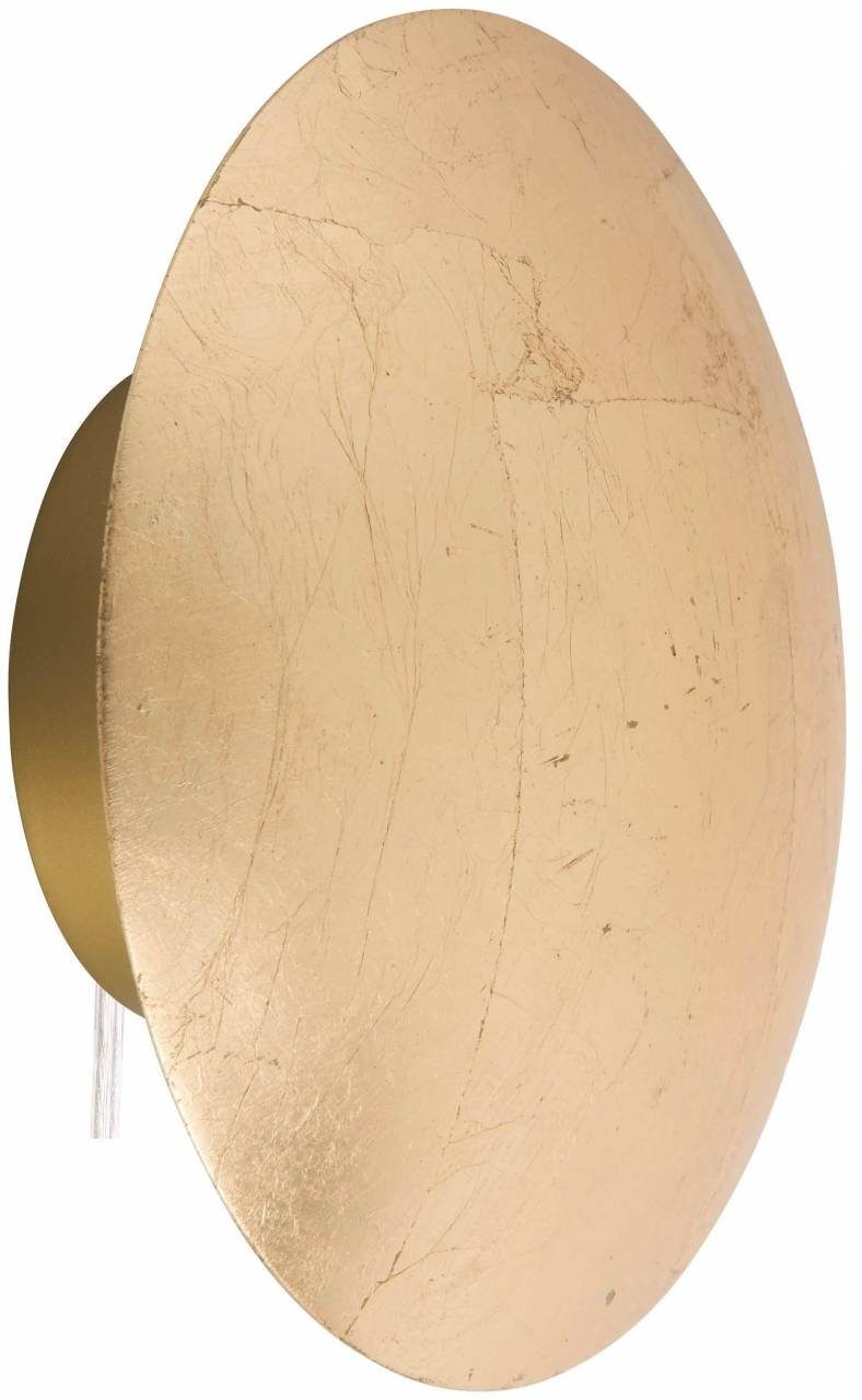 Brilliant Wandleuchte Sunset, ohne Leuchtmittel, Wandlampe gold-antik