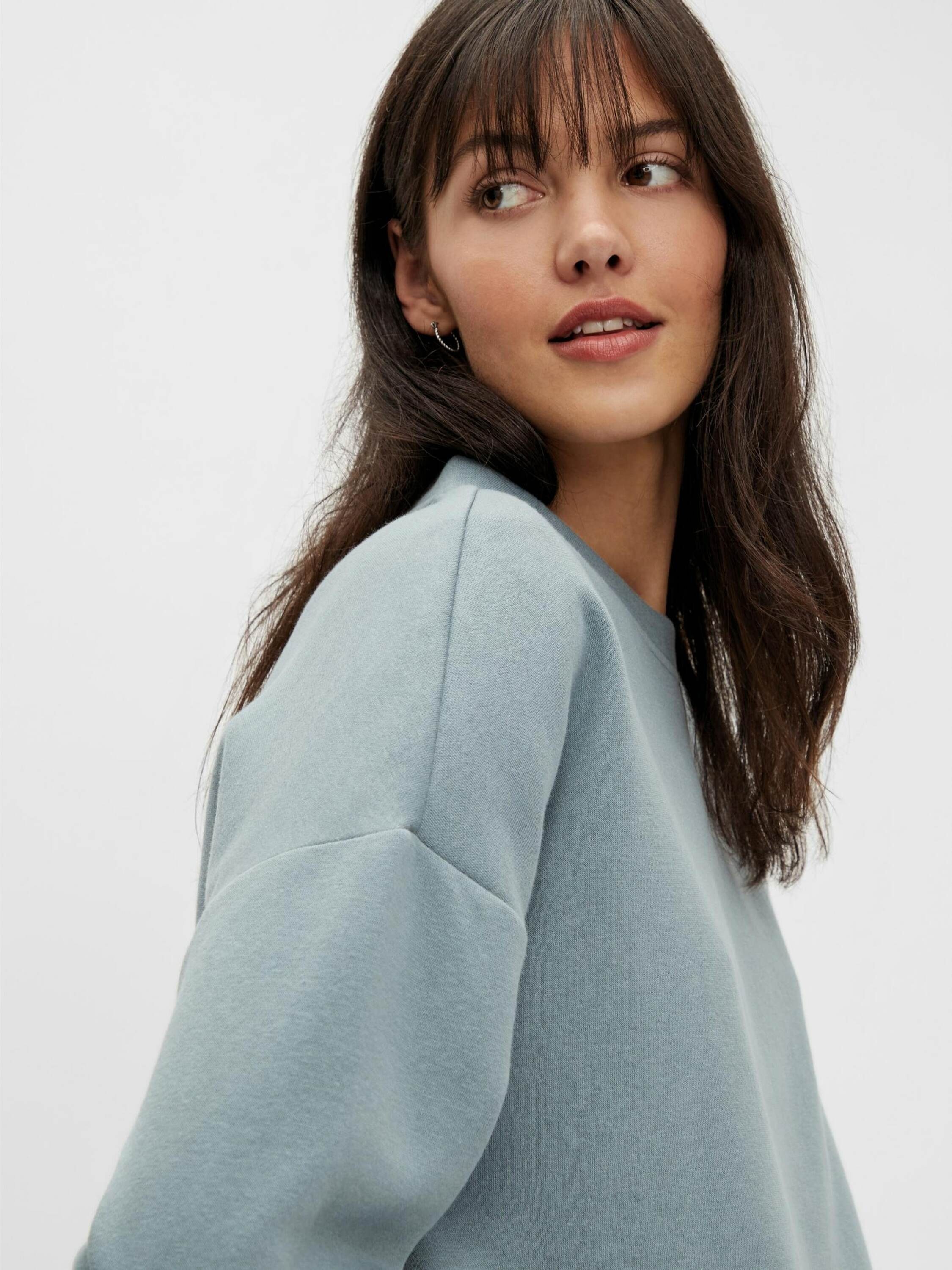 pieces Sweatshirt PCChilli (1-tlg) Plain/ohne Details