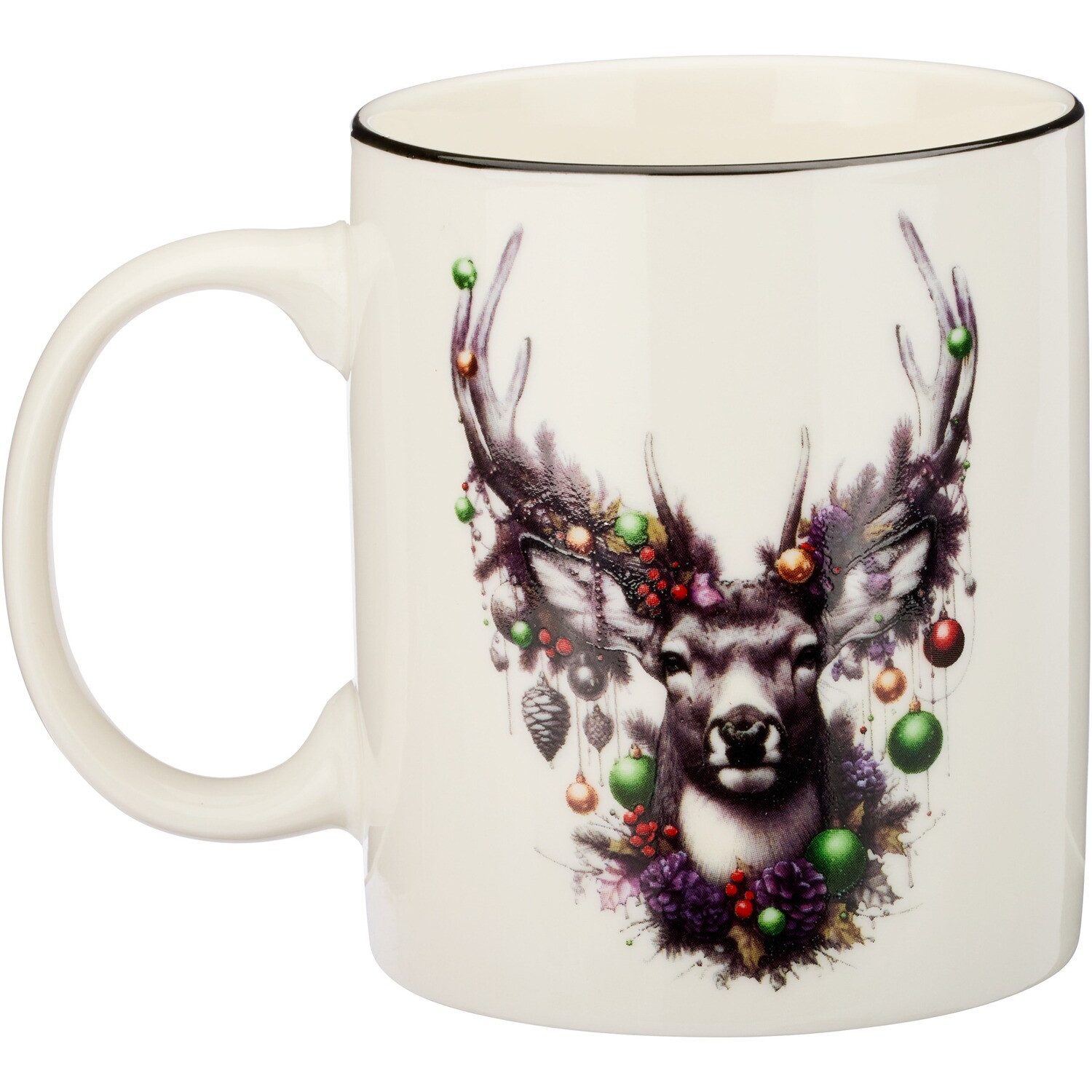 Parforce Tasse Tasse Hirsch Weihnachten, Keramik