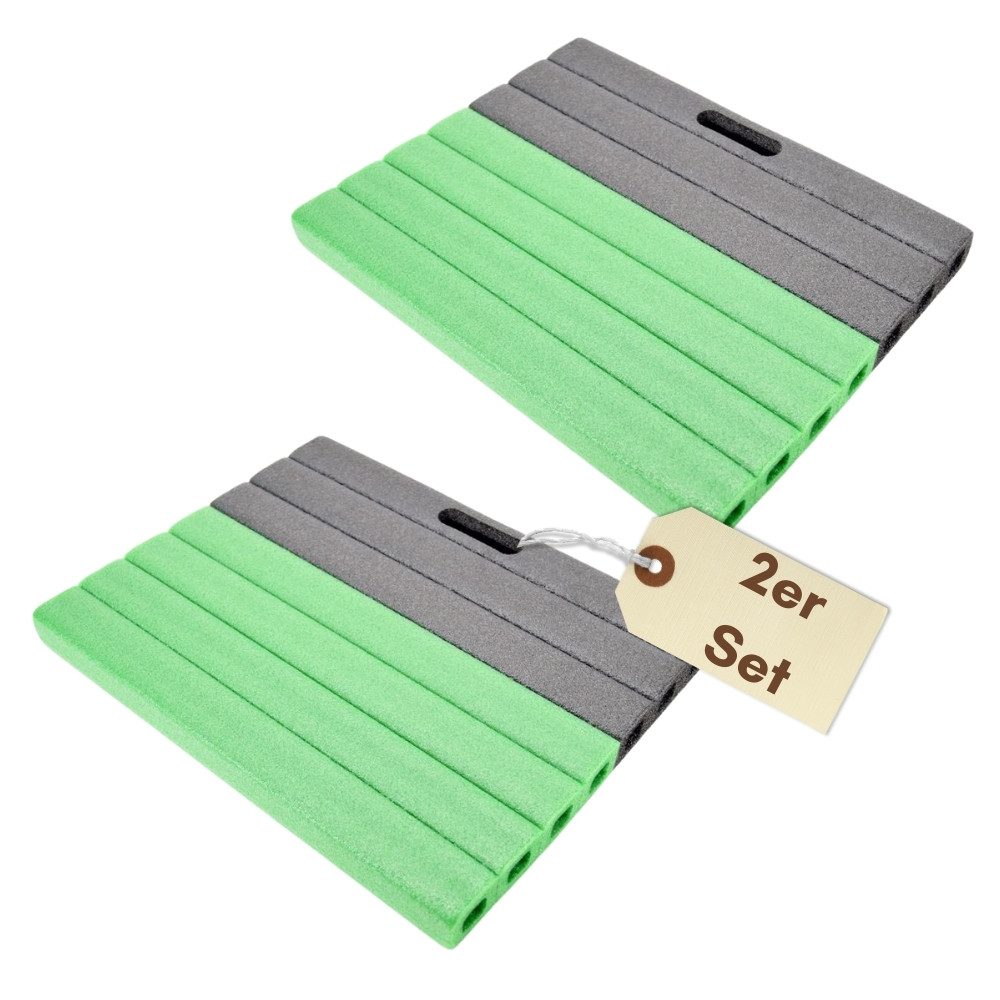 GarPet Kniekissen 2er Set Kniekissen Garten Kniematte Gartenarbeit Schutz Kniekissen