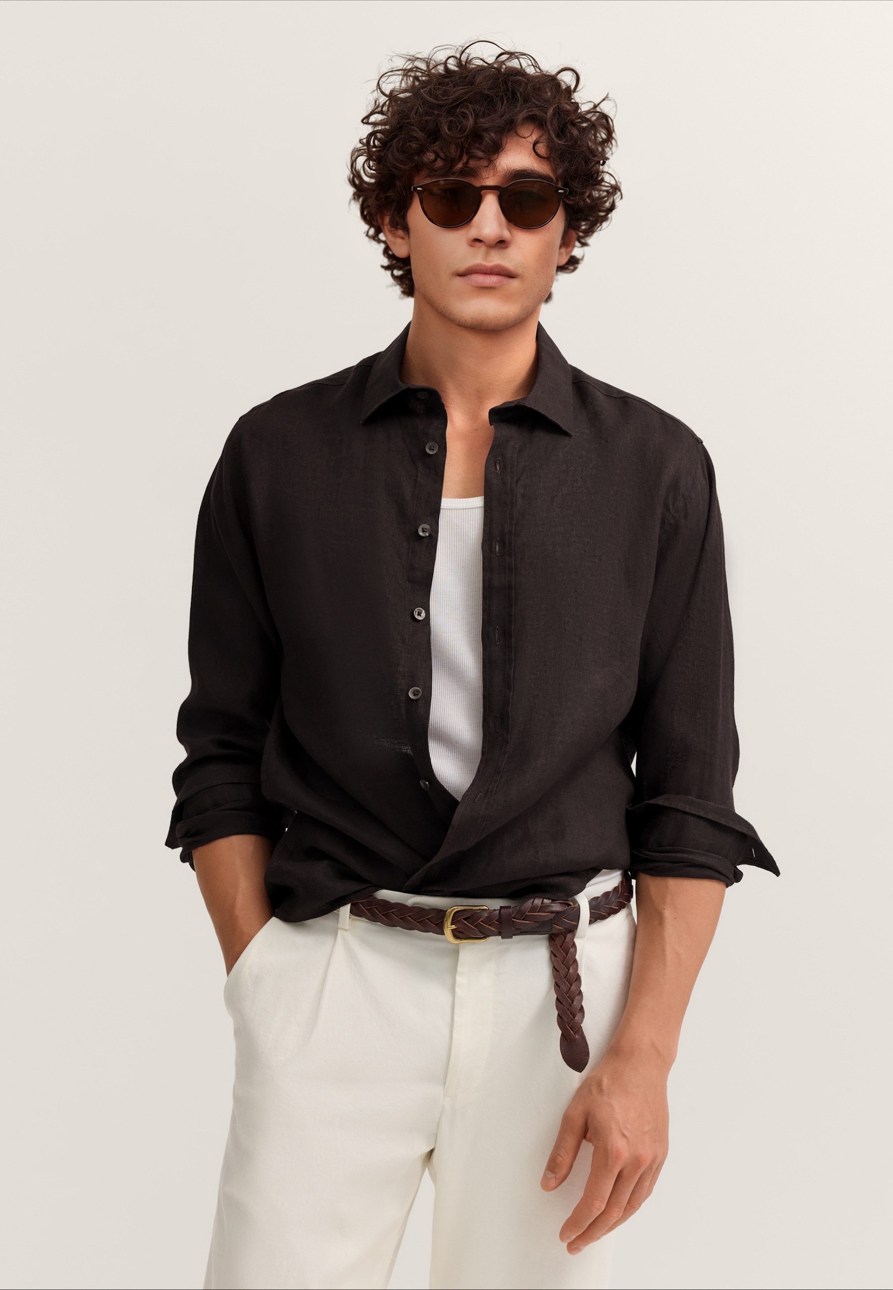 bugatti Modern Fit mit Kentkragen
